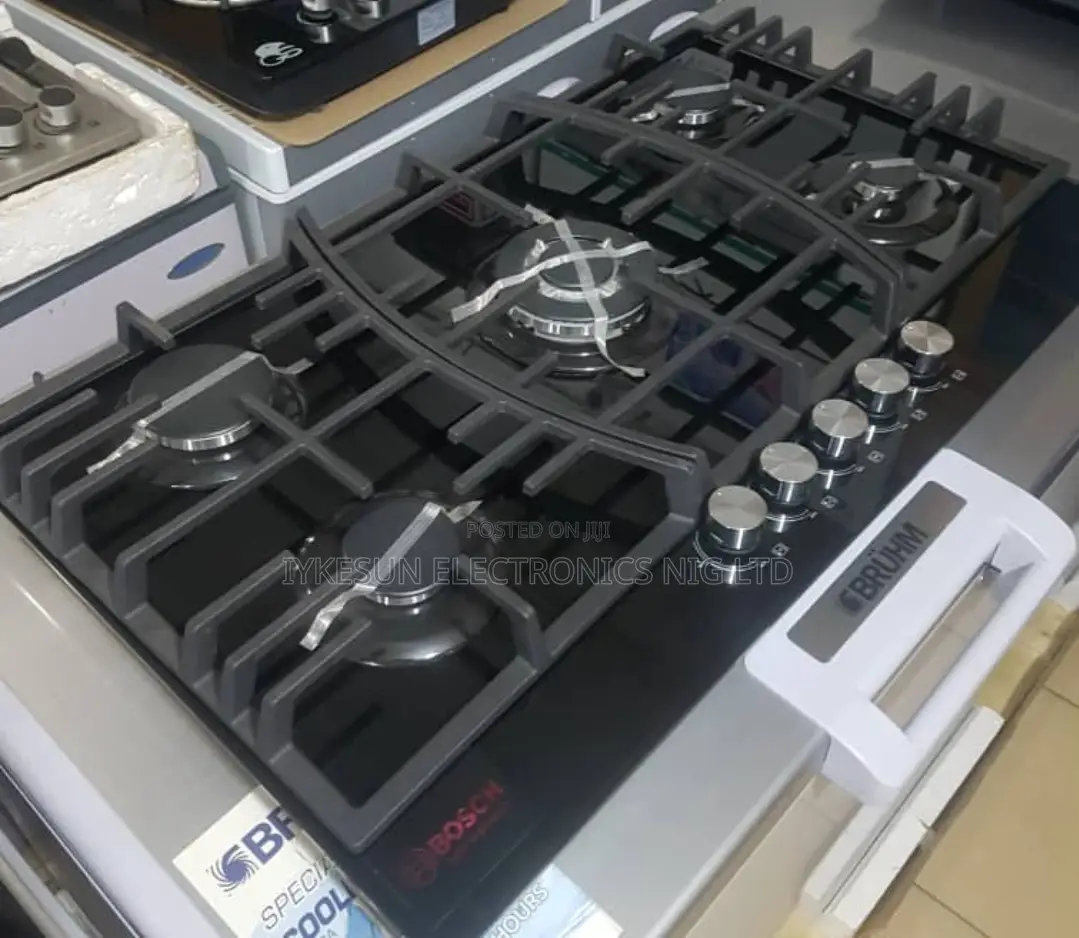 BOSCH Automatic in-Built Gas Cooker 60by90cm 5all Gas Burner