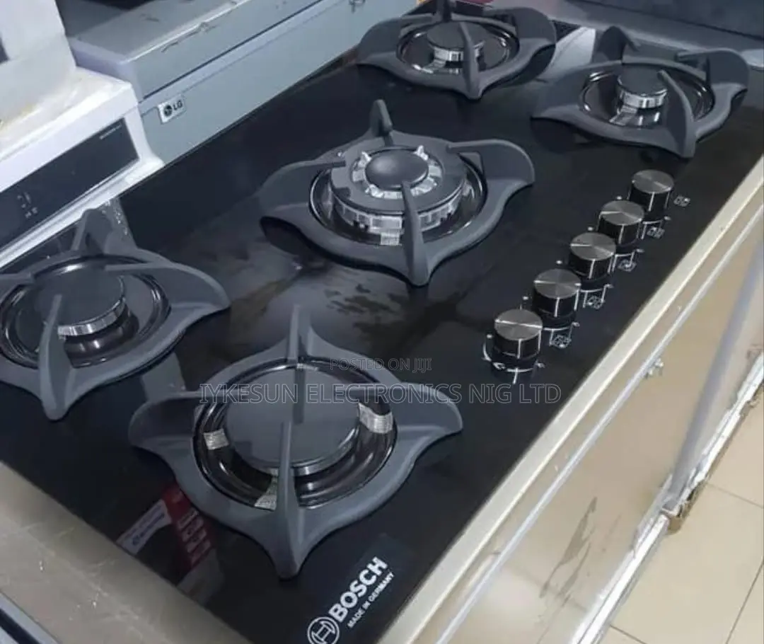 BOSCH in-Built Gas Cooker 60by90cm 5 All Gas Burners