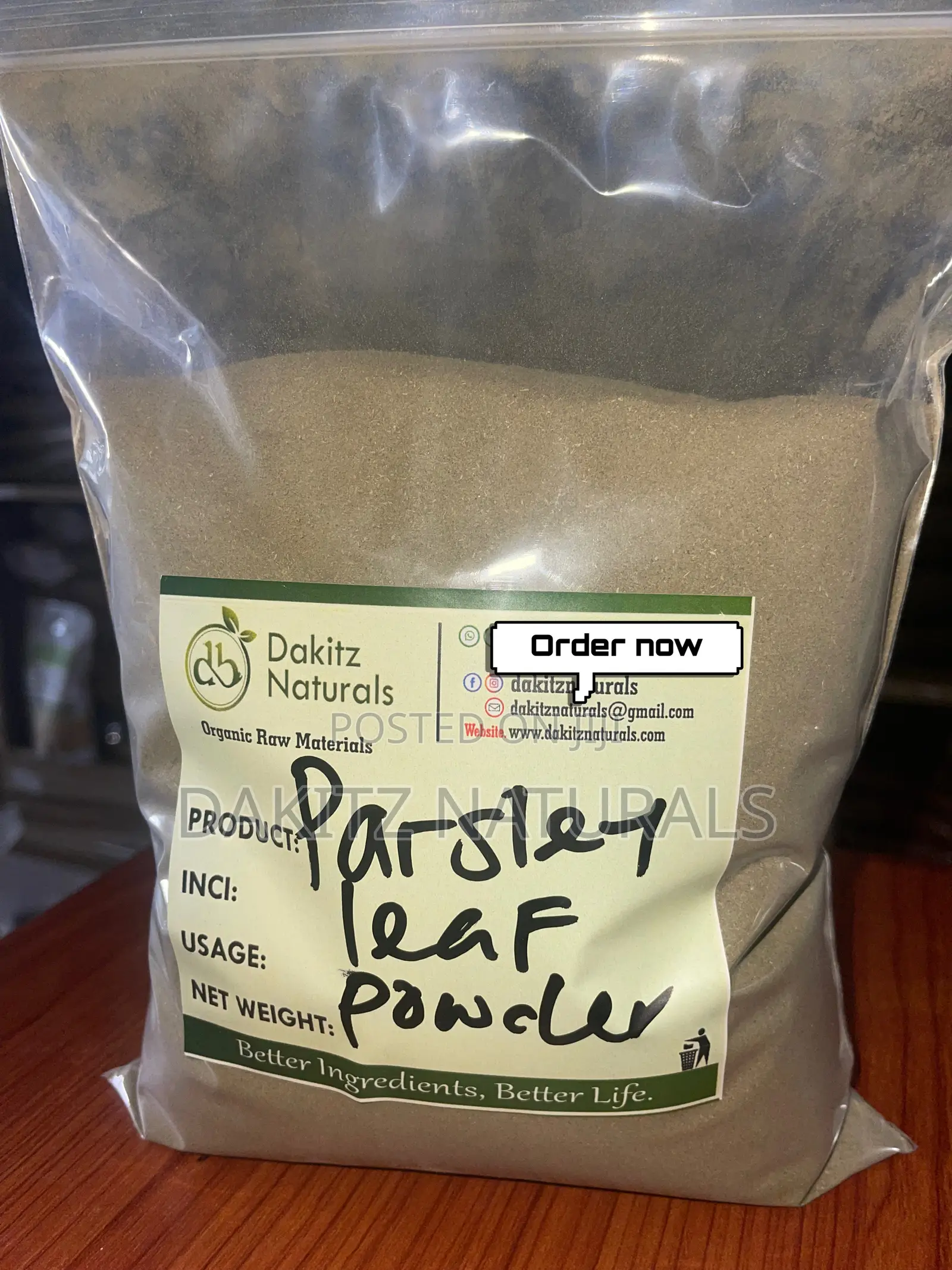 Parsley Leaf Powder 1kg