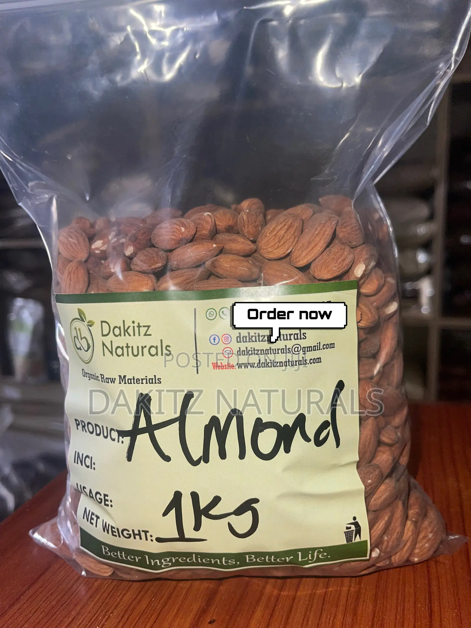Almond Nuts 1kg