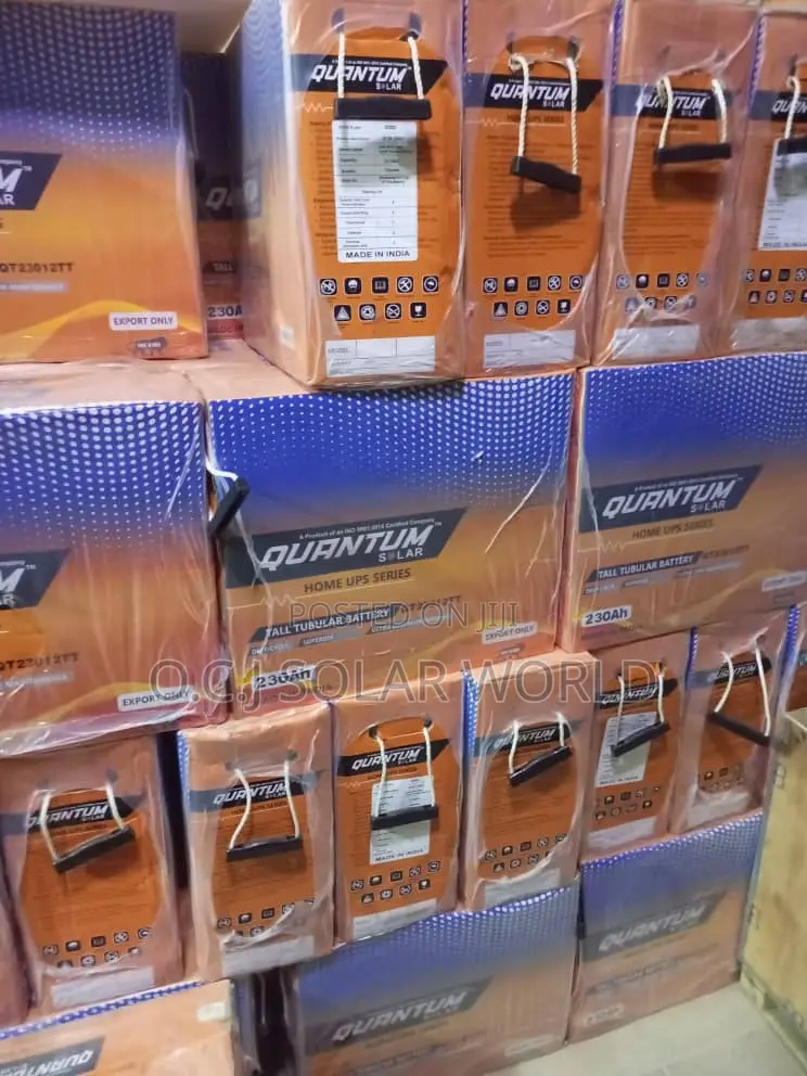 Quantum Tubular Battery 230ah