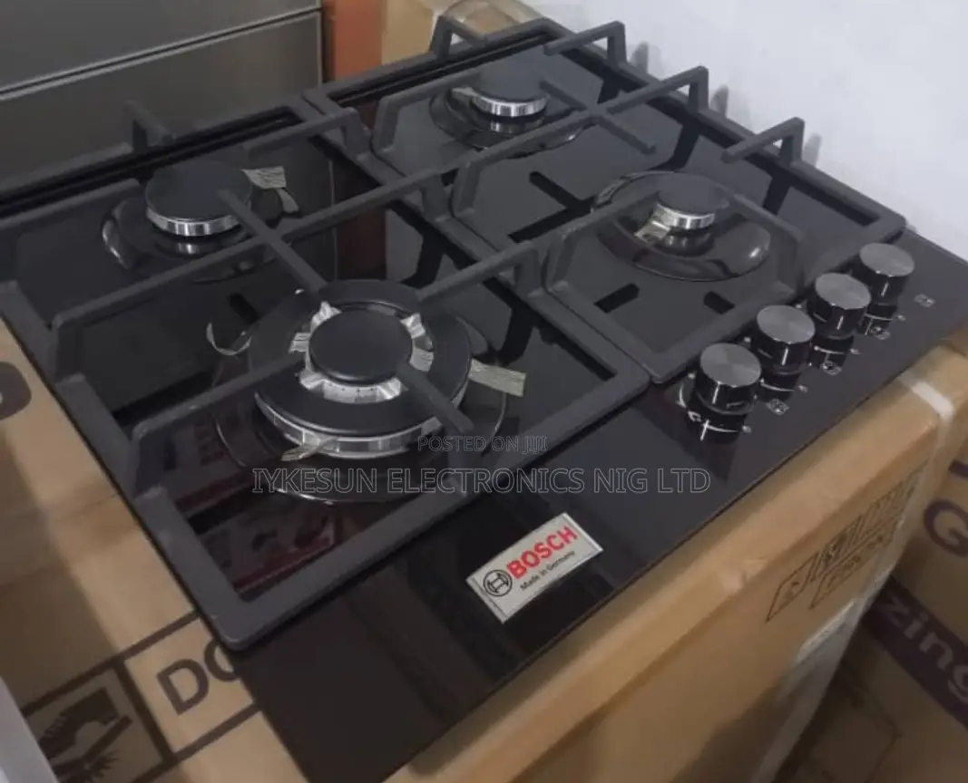 New Bosch 4 Burners Inbuilt Gas Cooker 60cm 4 All Gas Burner