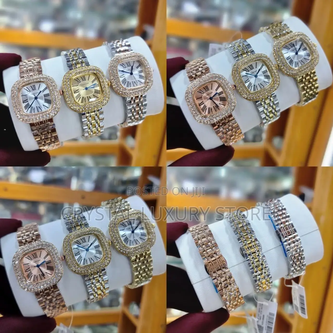 Affordable Cartier Ladies Chain Wristwatch