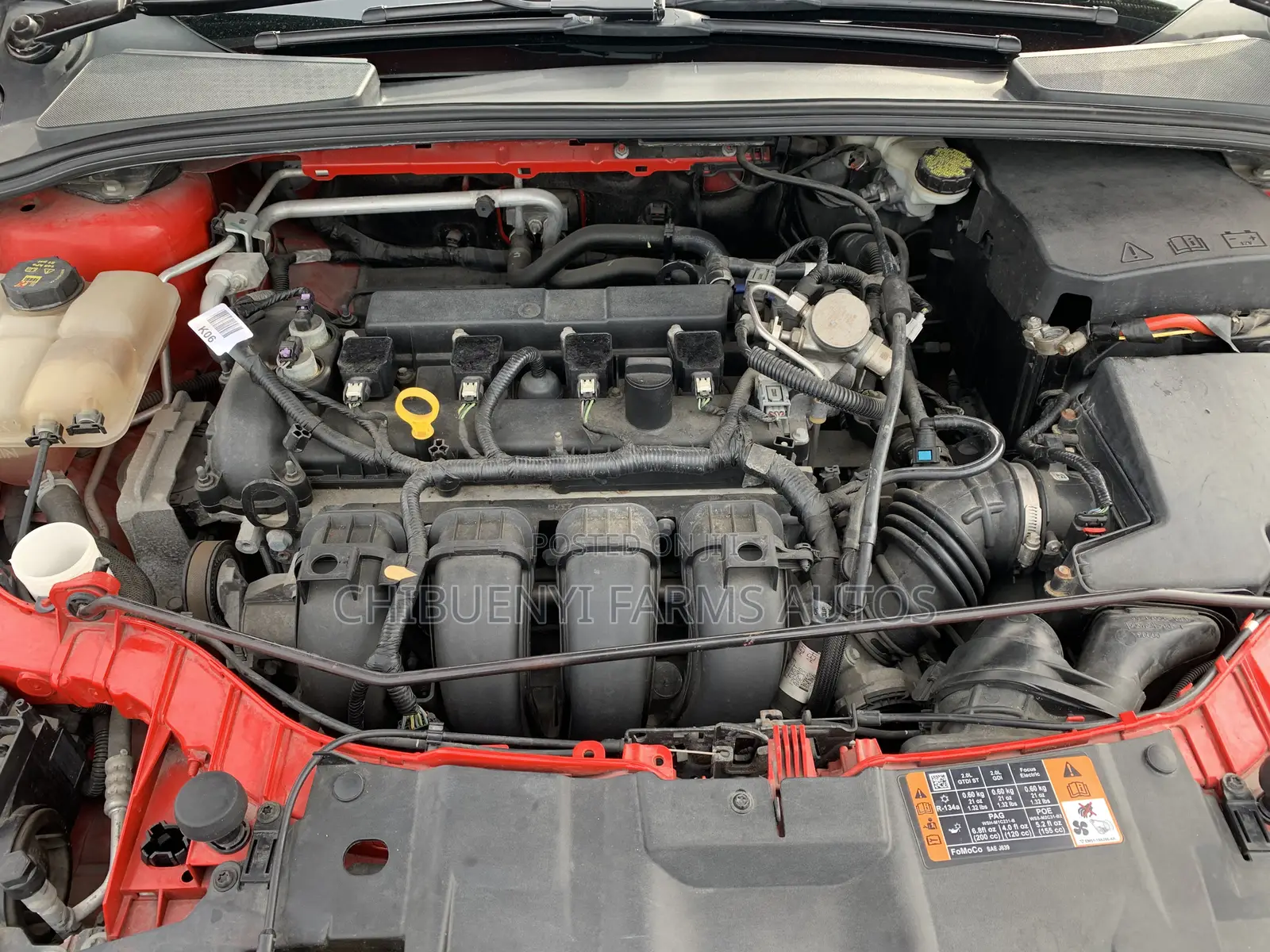 Ford Focus 2012 Red