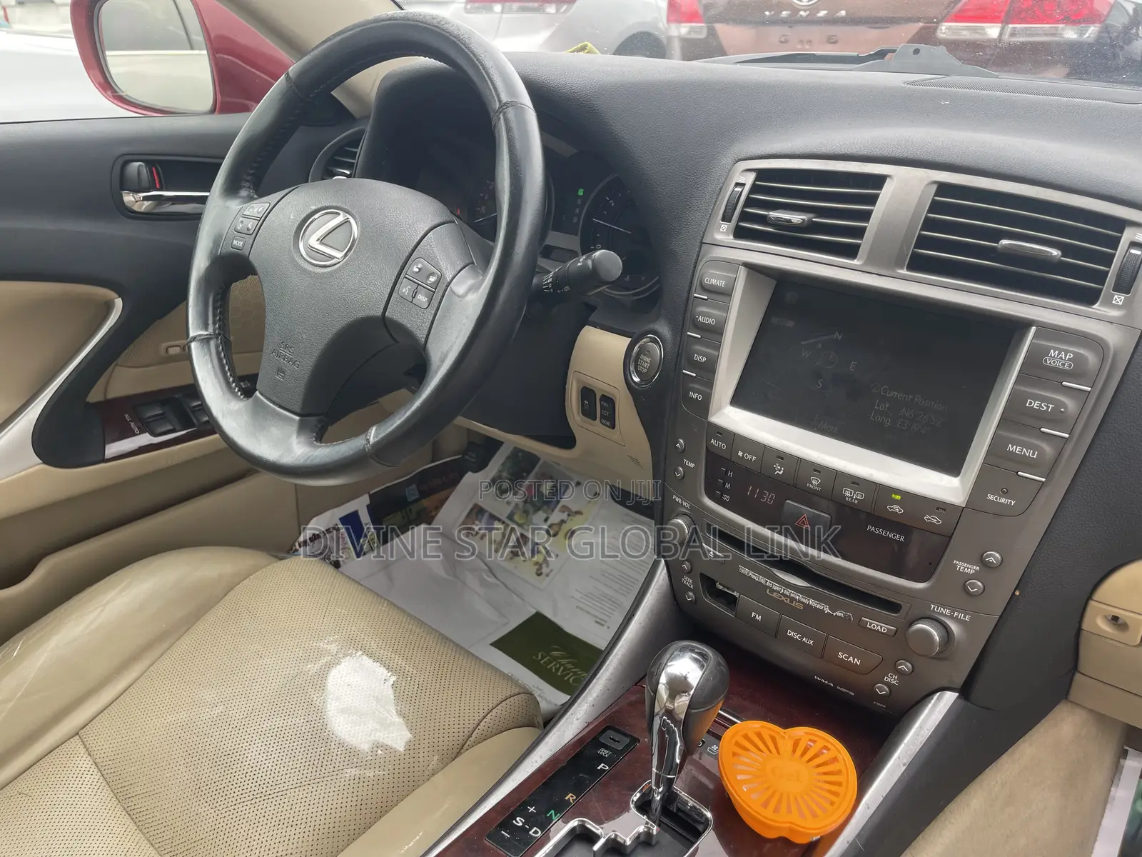 Lexus IS 250 2009 Red