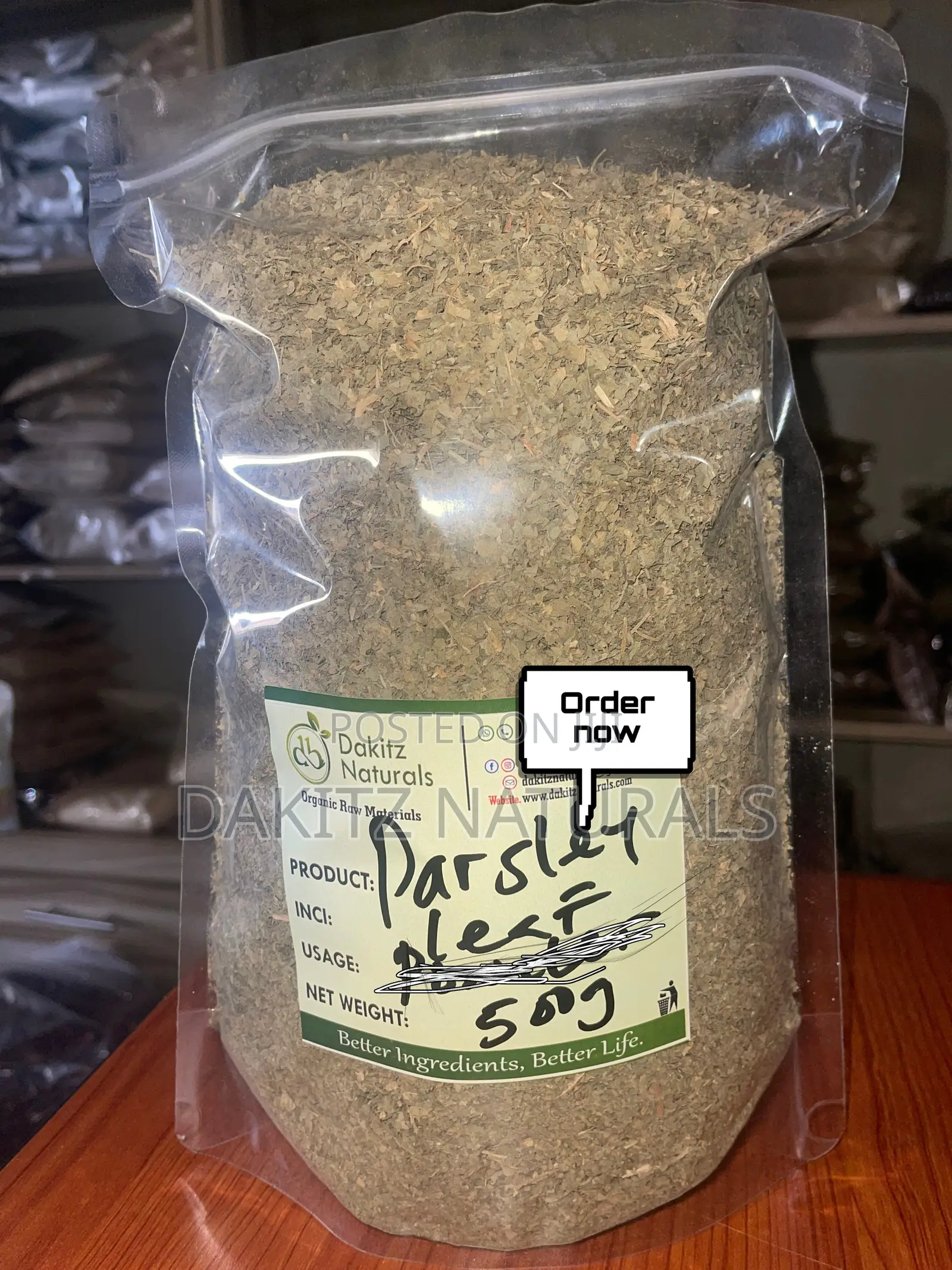 Parsley Leaf 500g
