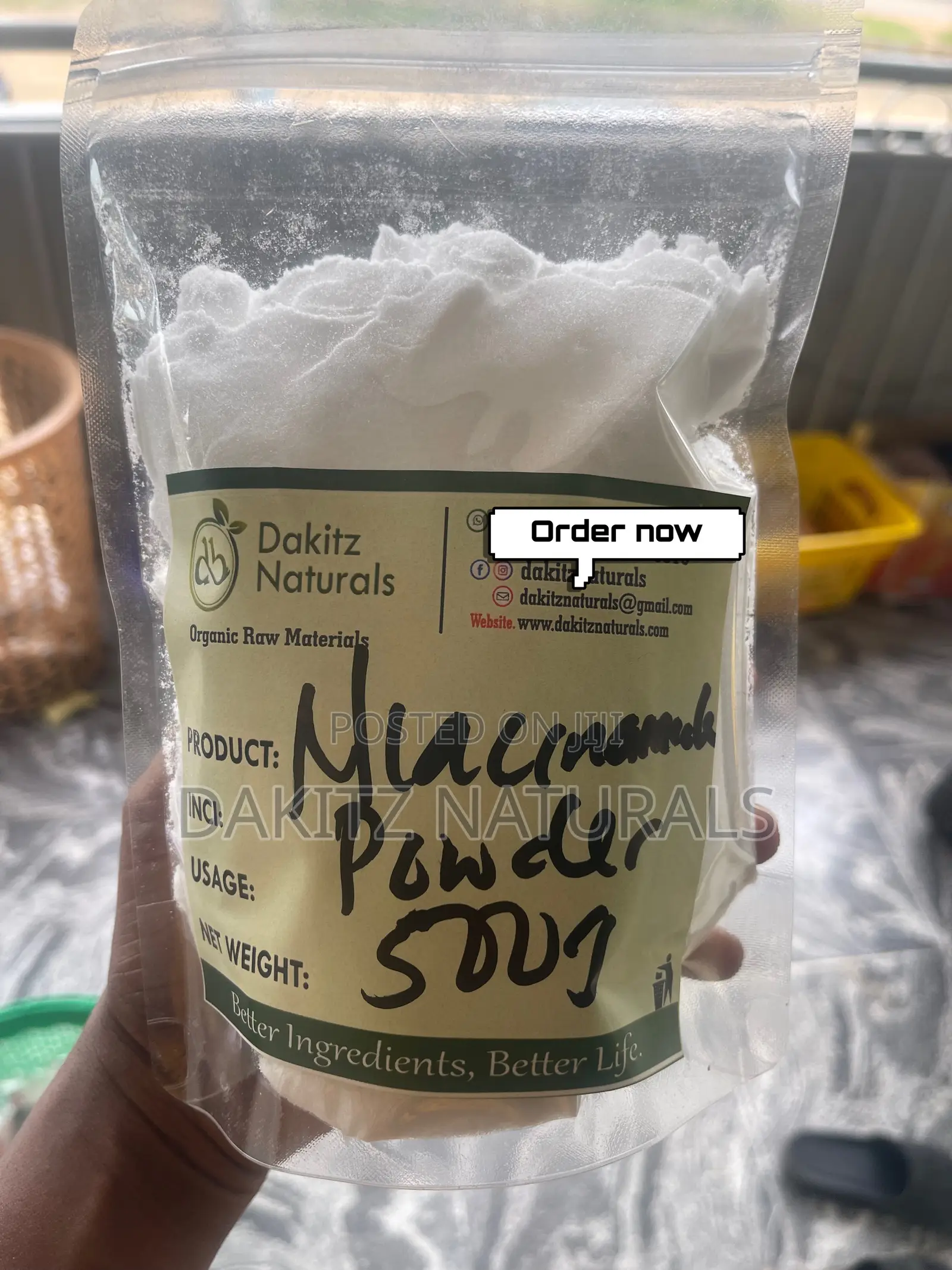 Niacinamide Powder USP (Vitamin B3 99%) 500g