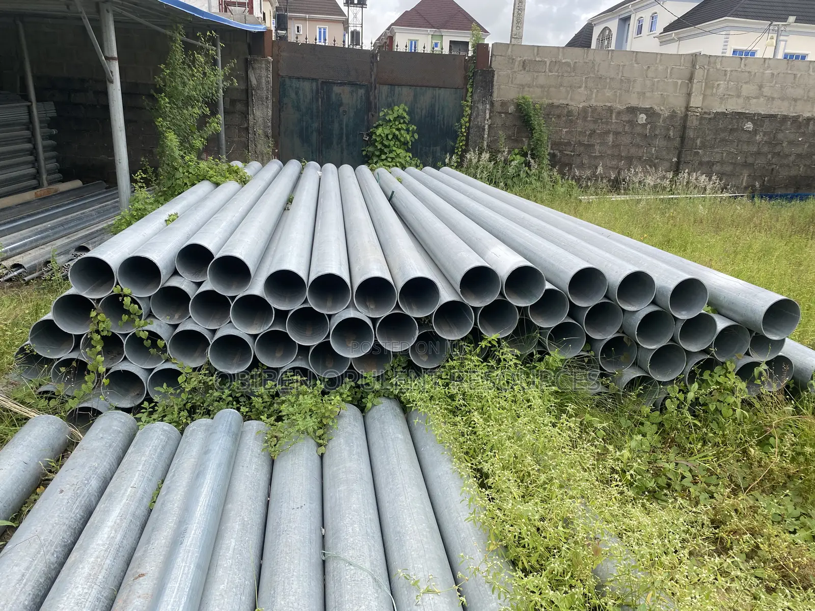 8” 6mm Pure Galvanized Steel Pipe