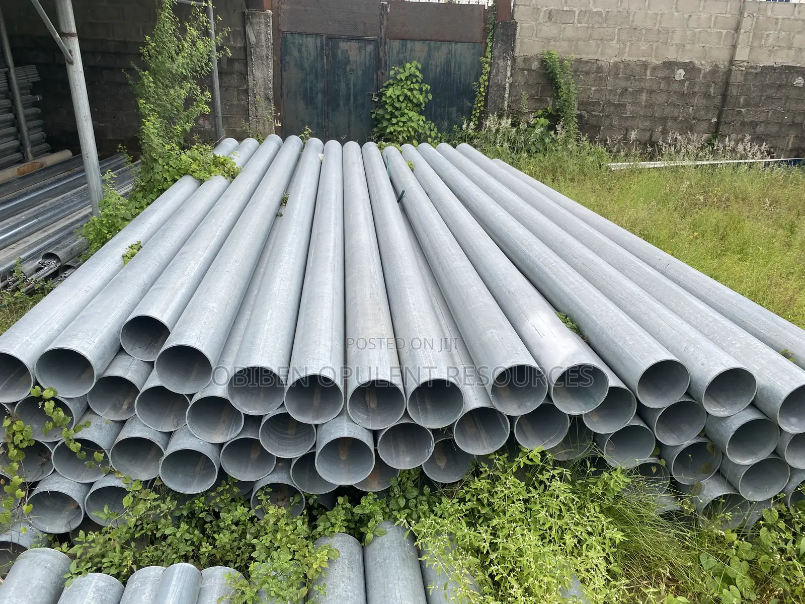 8” 6mm Pure Galvanized Steel Pipe