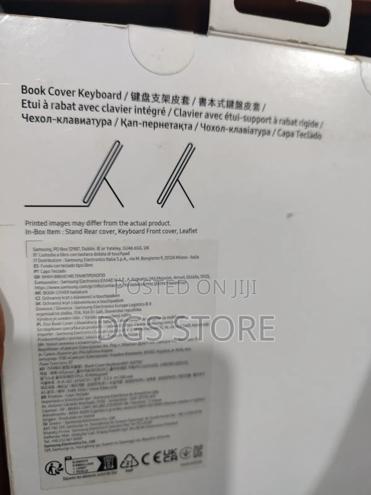 Samsung Galaxy Tab S9/S9 5g/S9 FE Book Cover Keyboard 