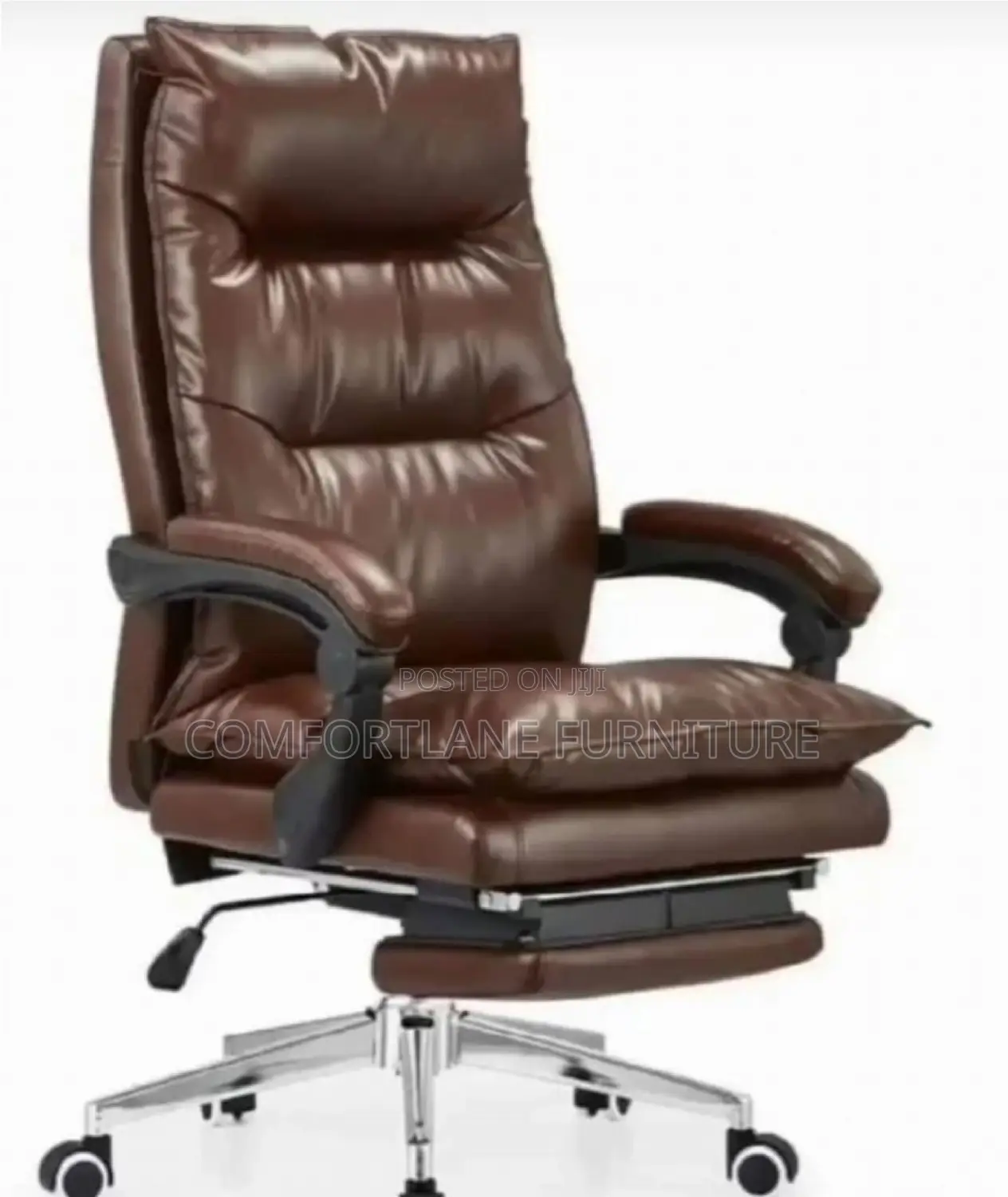 Executive Recliner Office Chair With Footrest