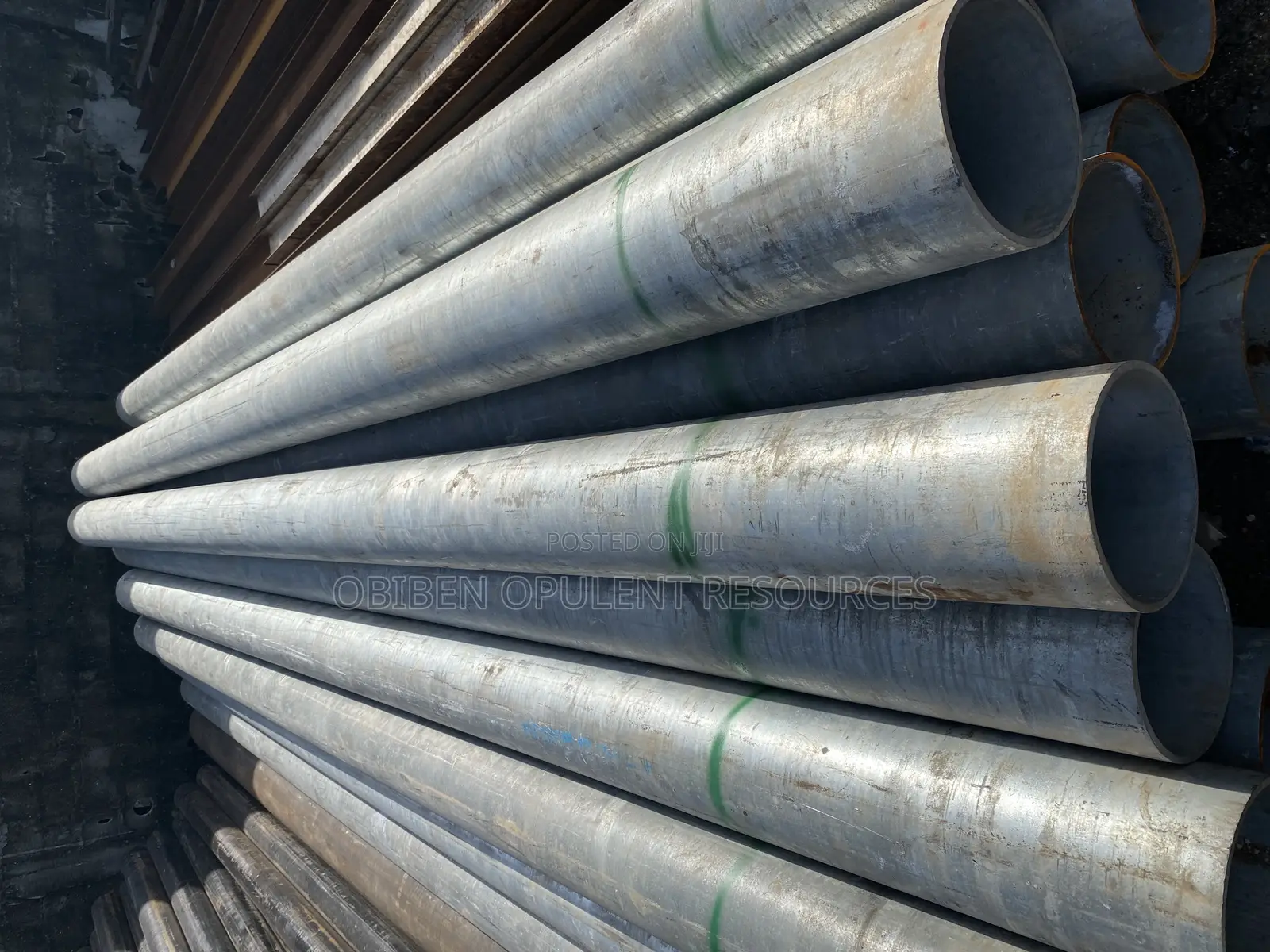 10” by 10mm Thickness 20ft Pure Galvanized Steel Pipe