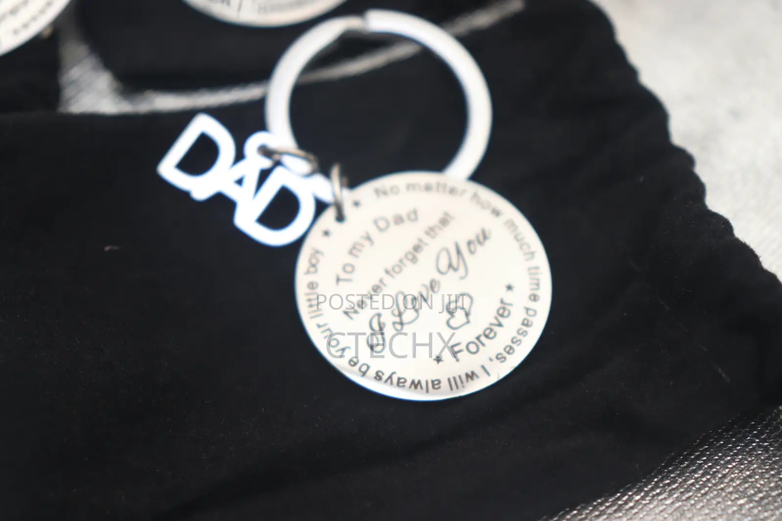 Dad Keyring Keychain Gift From Daughter Son .