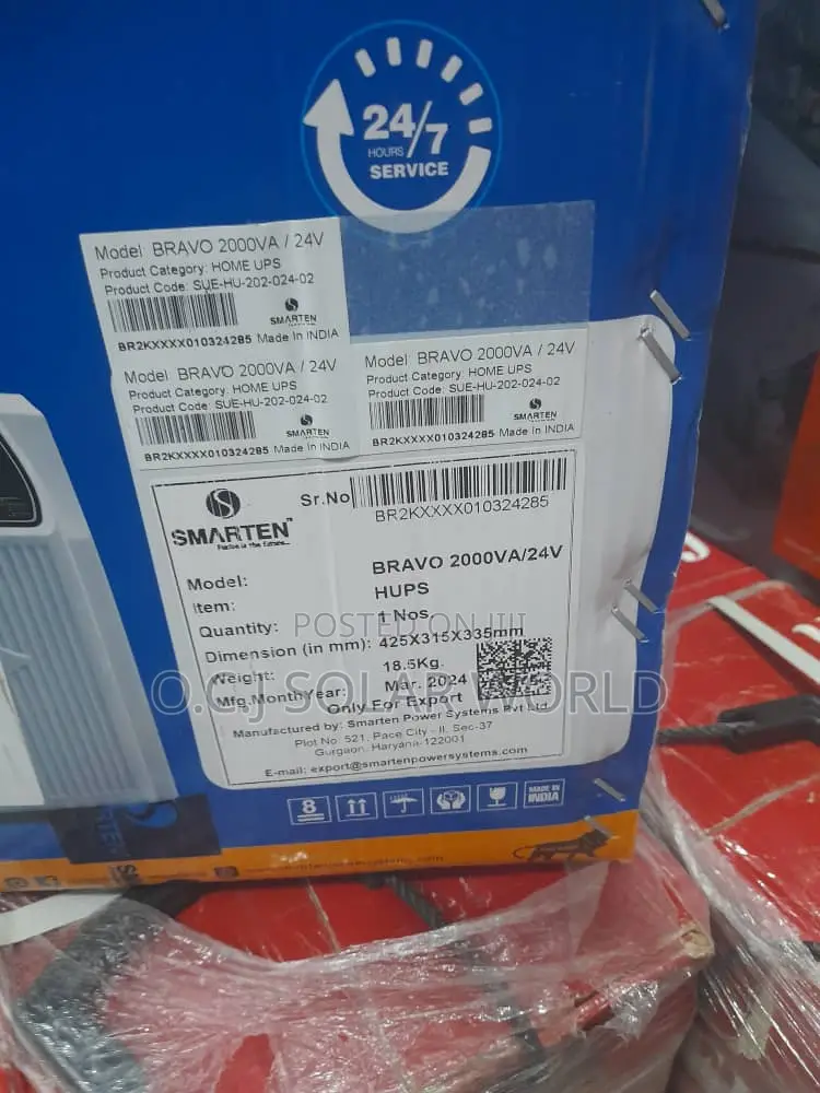 Smarten Solar Inverter 2kva 24volts