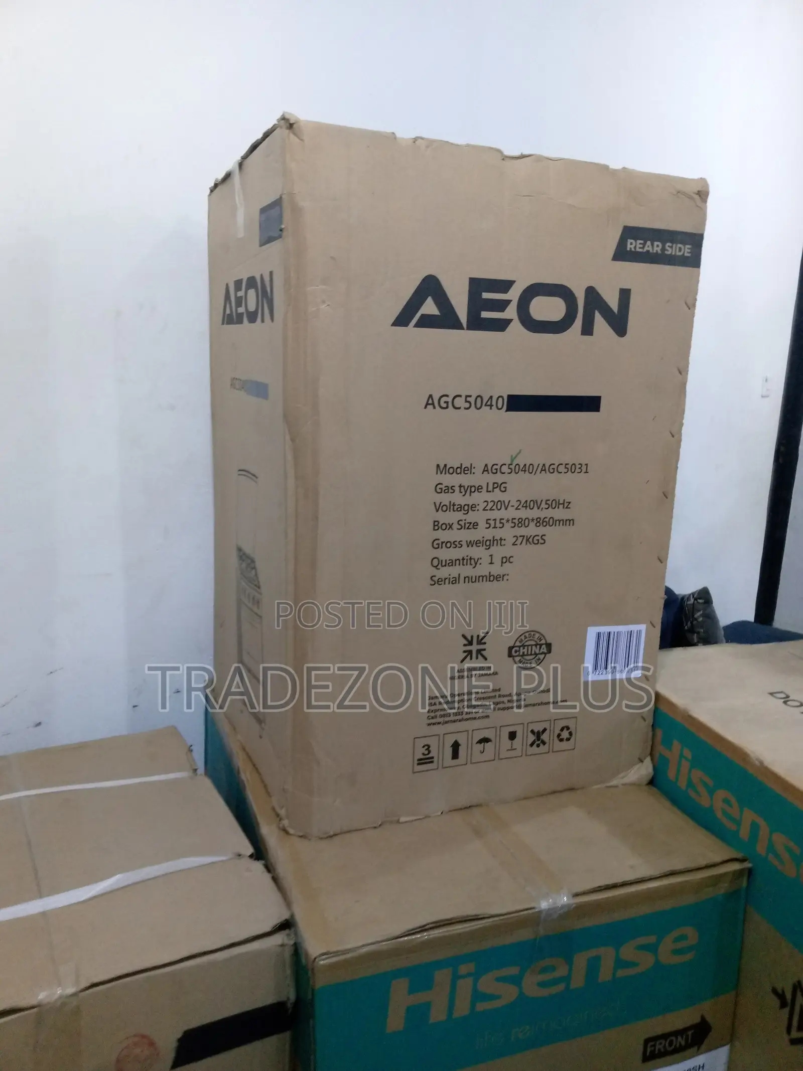 Aeon Gas Cooker 4 Burner