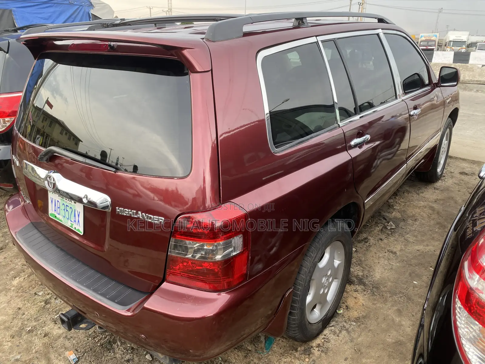 Toyota Highlander 2004 Red