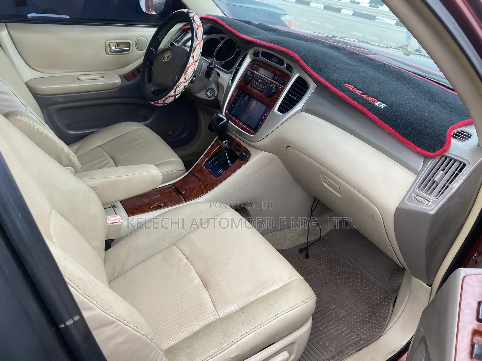 Toyota Highlander 2004 Red