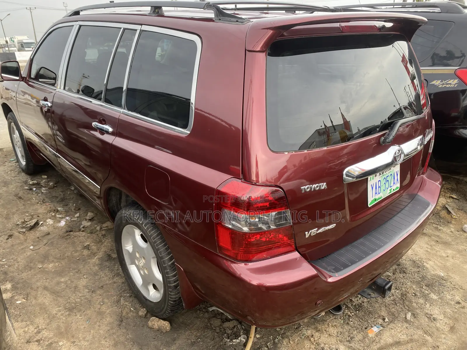 Toyota Highlander 2004 Red