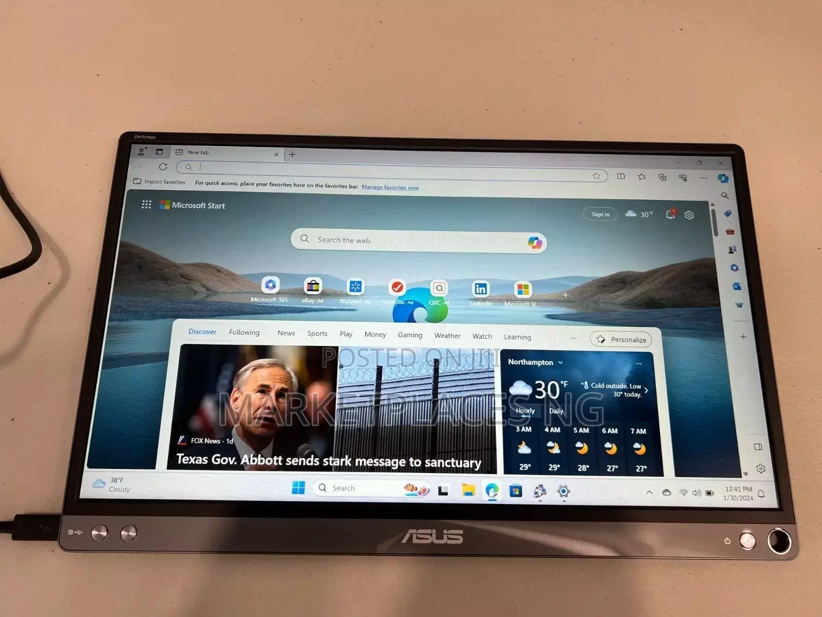 Asus Zenscreen Portable USB Monitor