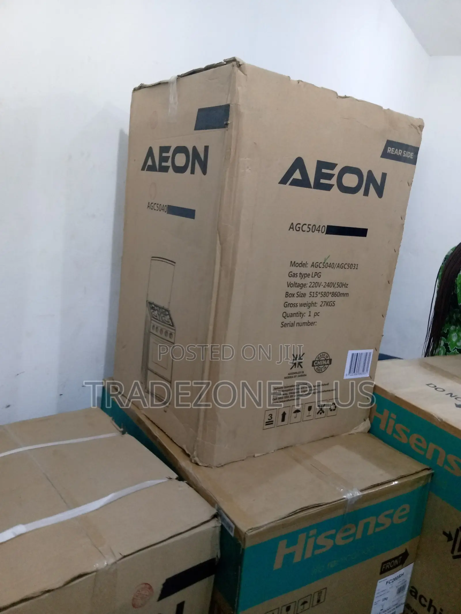 Aeon Gas Cooker 4burner [Agc5040]