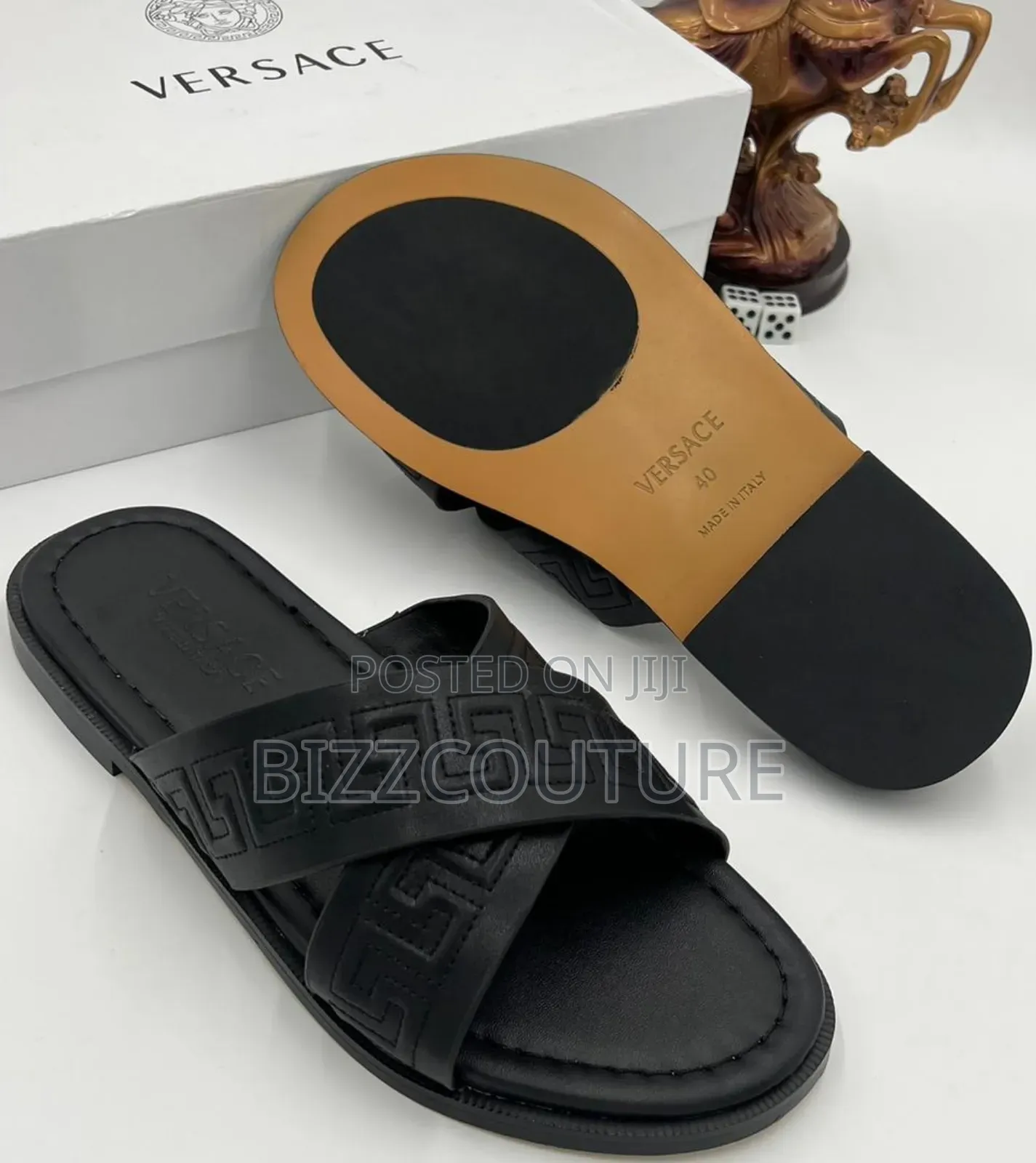 Original Versace Slippers Available in Store
