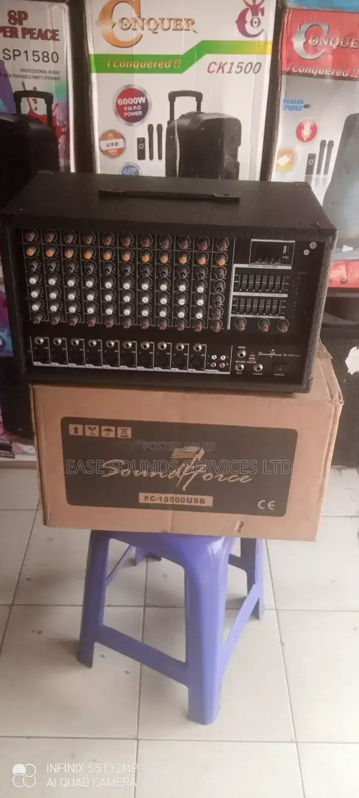 10channels Mixer Amp