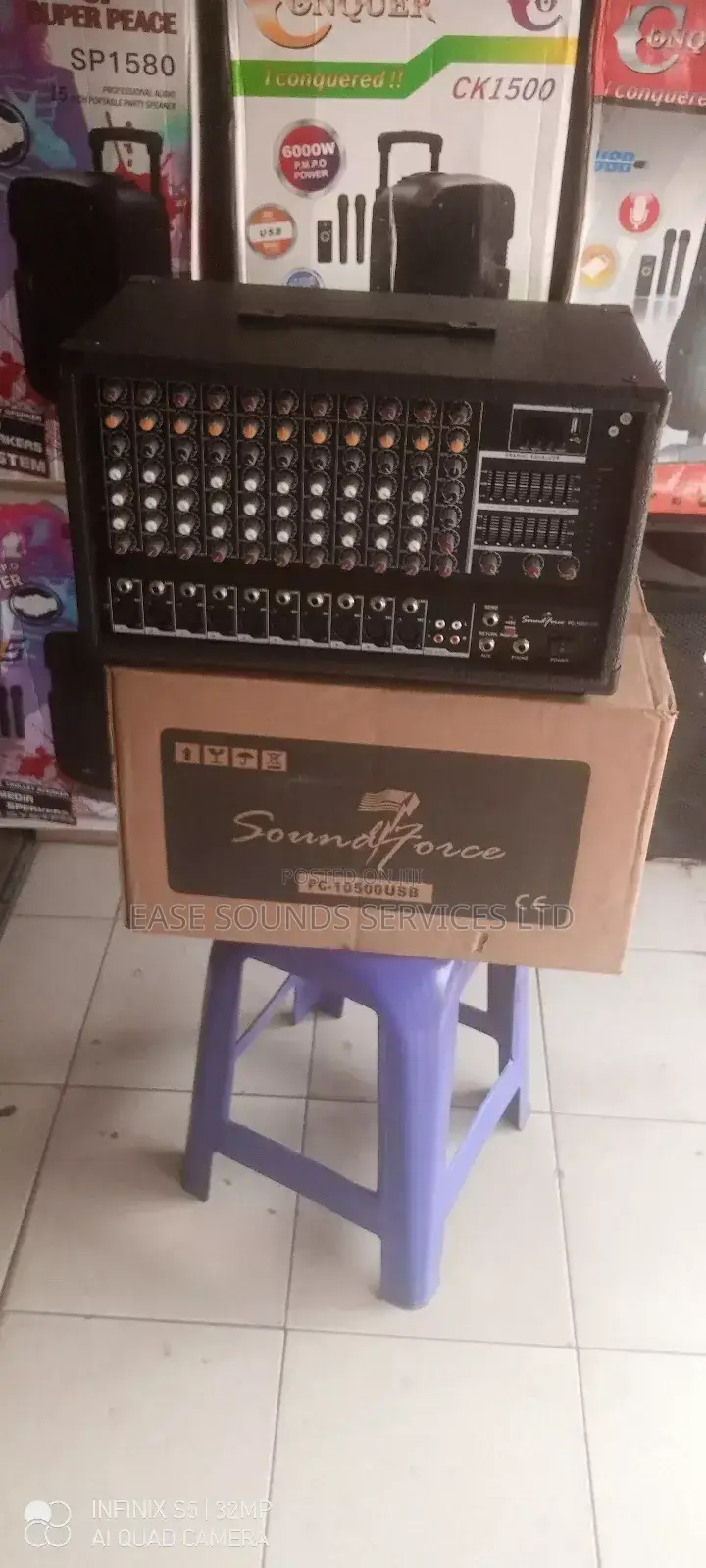 10channels Mixer Amp