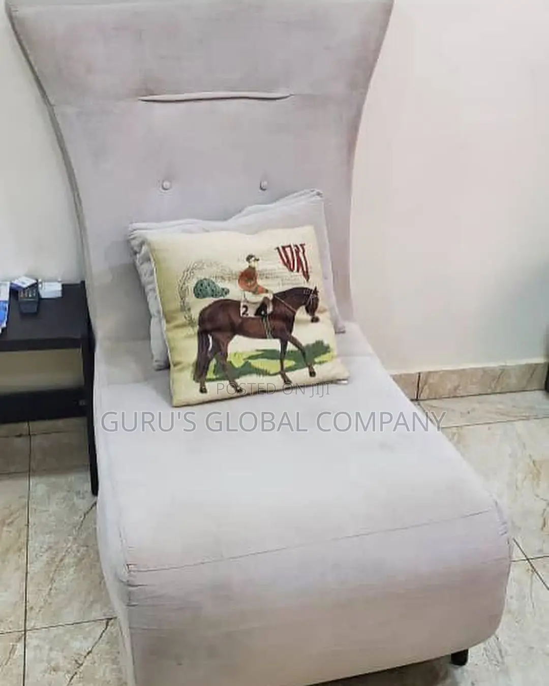 2 Seater Nude Chair