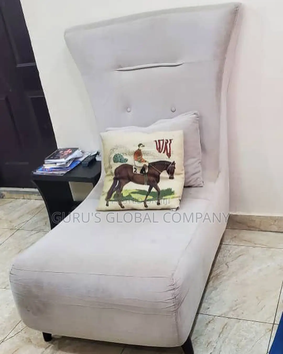 2 Seater Nude Chair