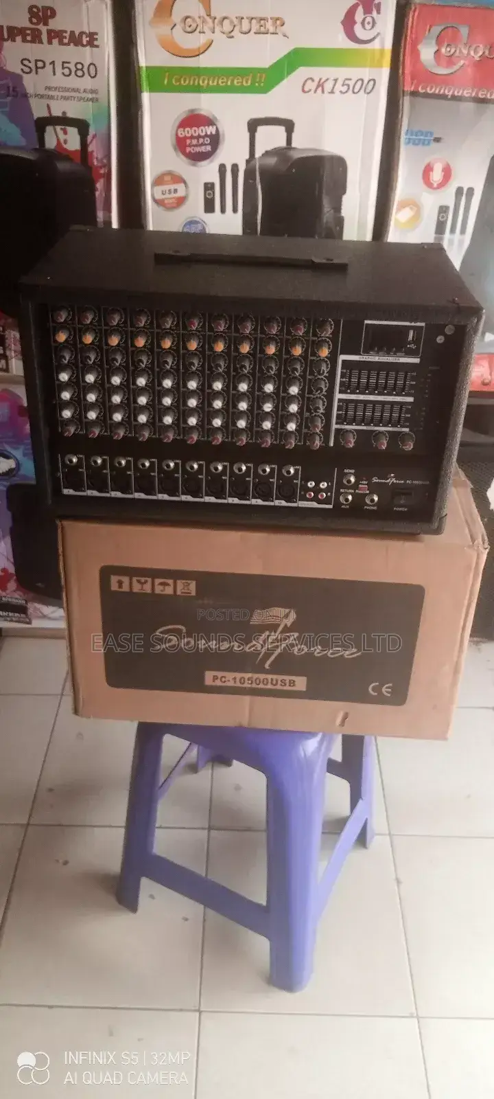 10channels Mixer Amp