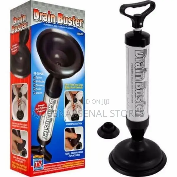 Powerful Drain Buster Toilet Plunger