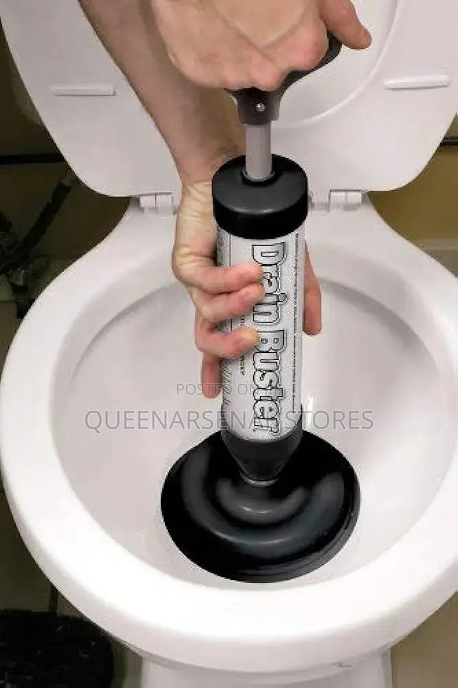 Powerful Drain Buster Toilet Plunger