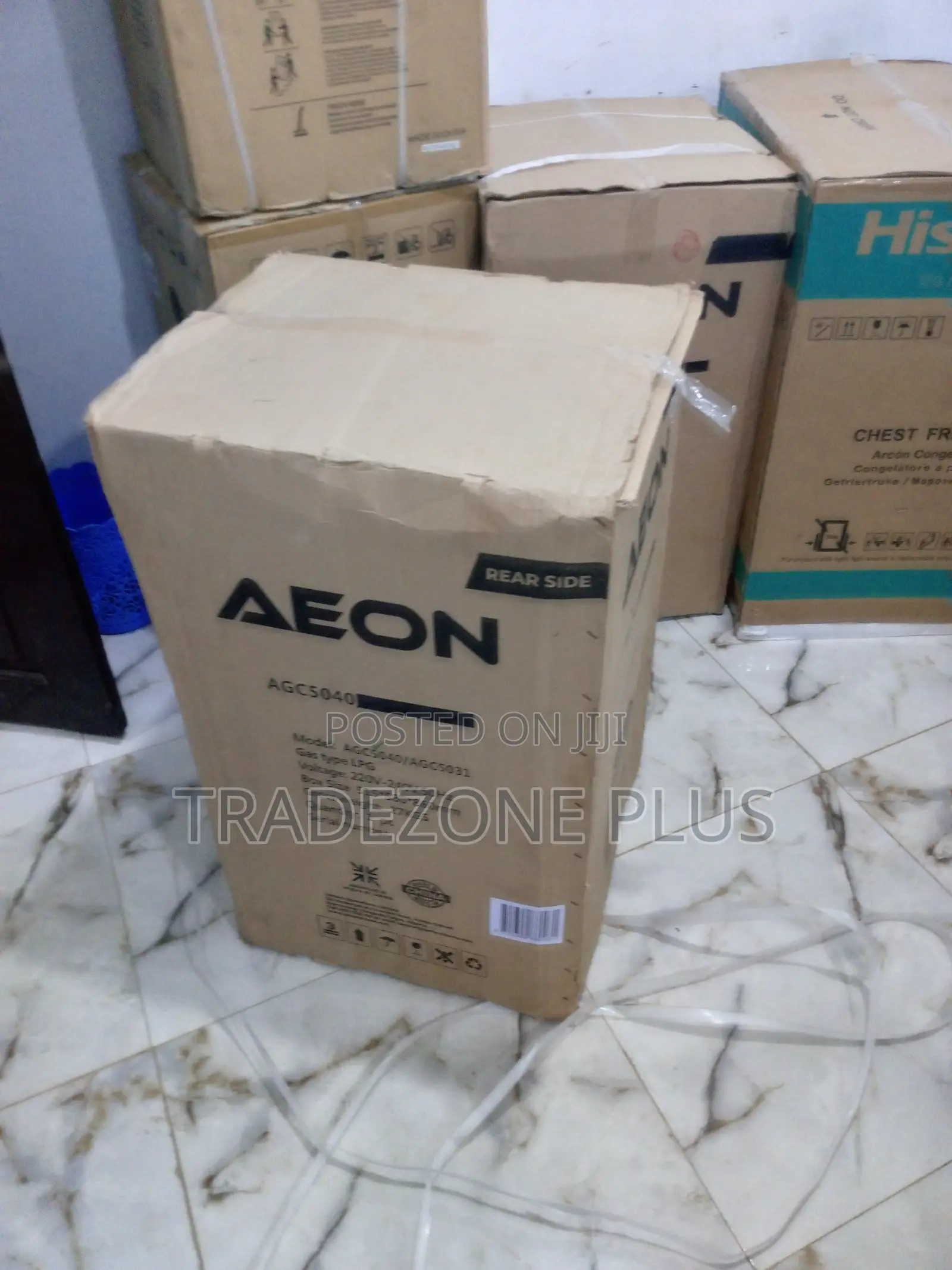 Durable Aeon Agc5040 50X40 4 Burner Gas Cooker