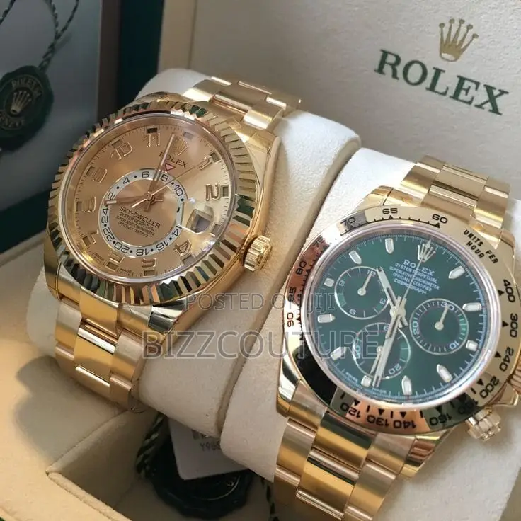 Original Rolex Varietes Design Gold Chain Watch Is Available