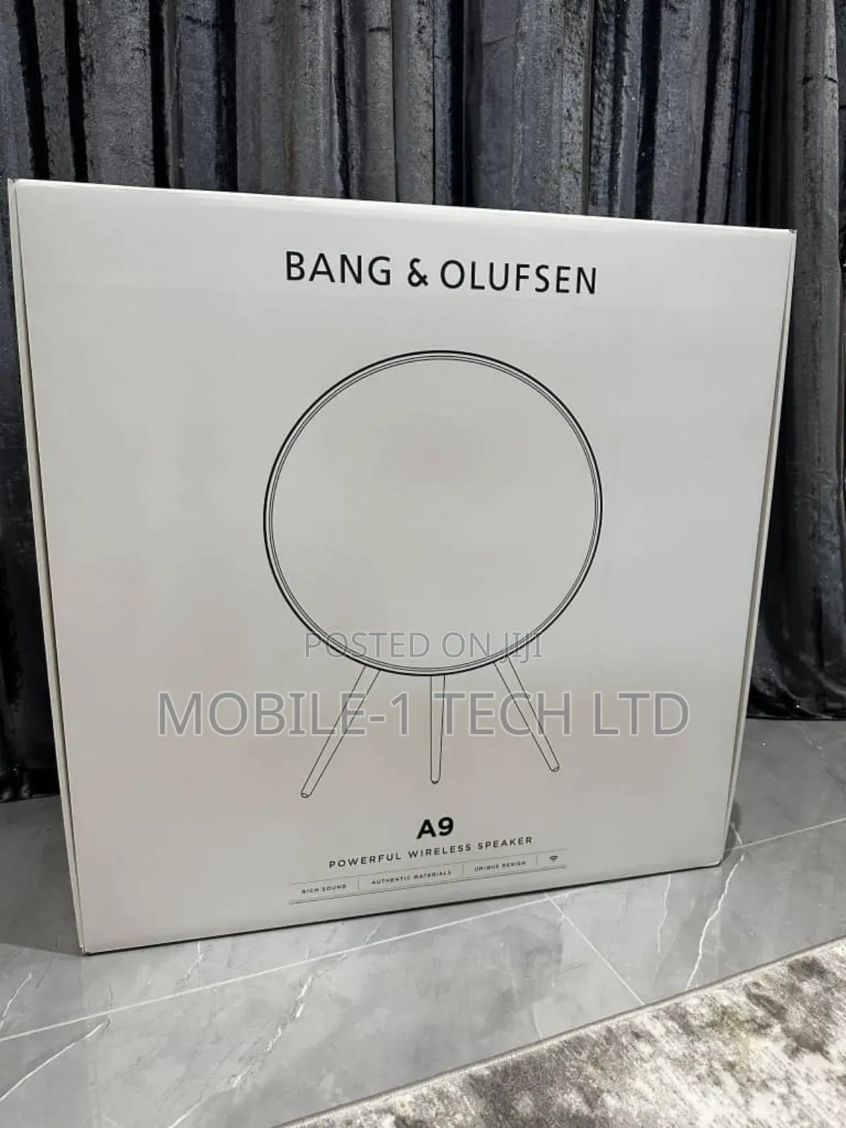 Bang and Olufsen Beosound A9 5th Gen Luxury Black Tone