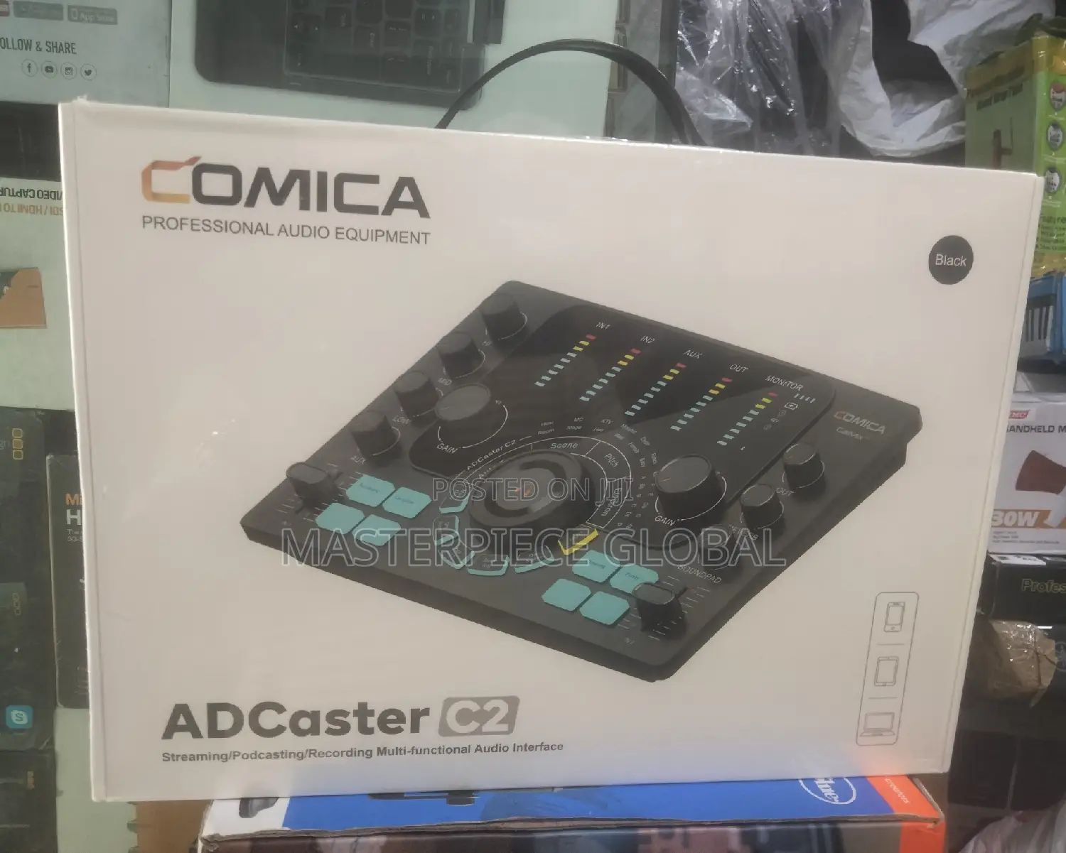 Professional Audio Equipment Adcaster C2