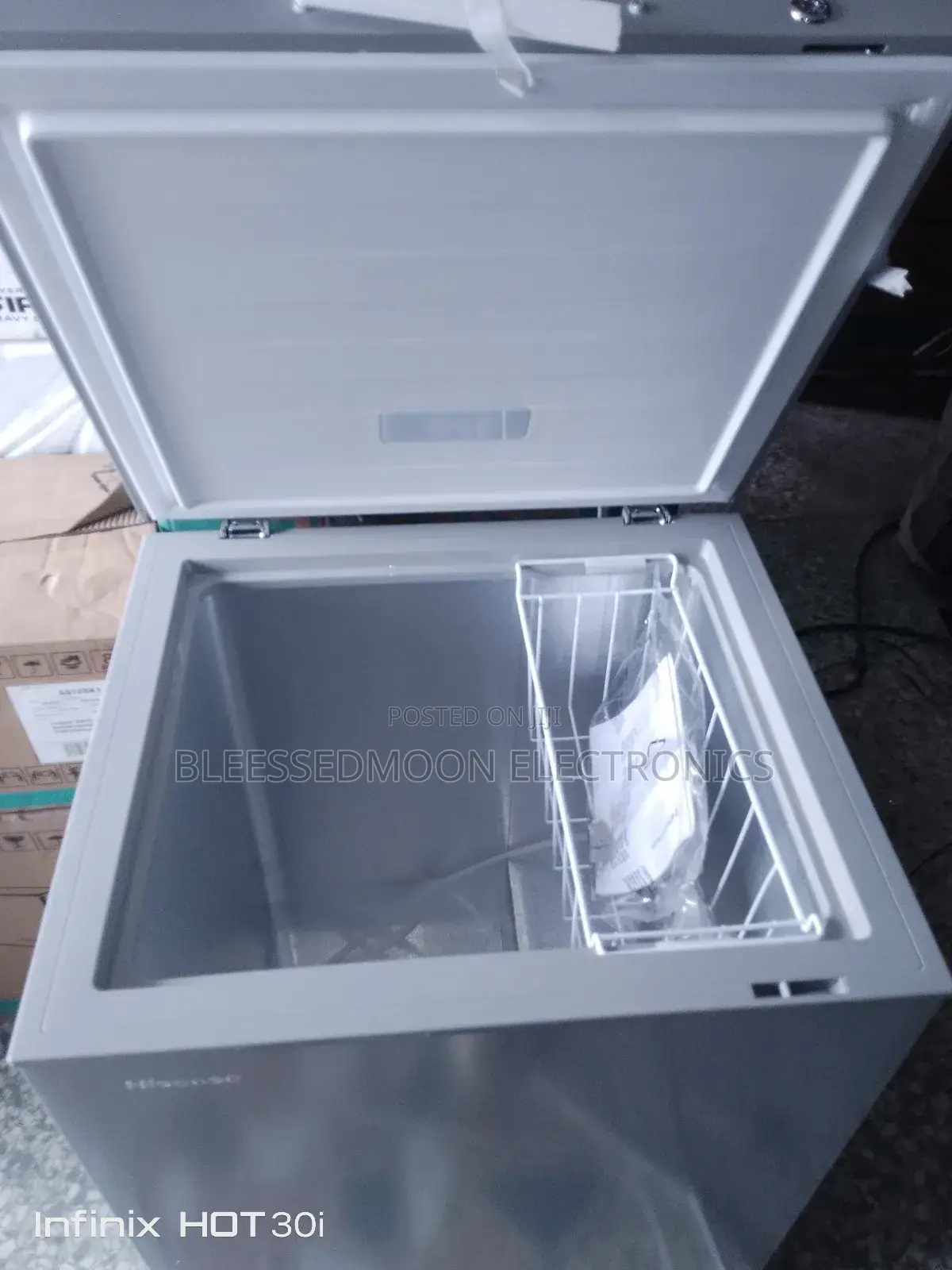 Hisense Inverter Freezer 3 Fit 3 Years Warranty