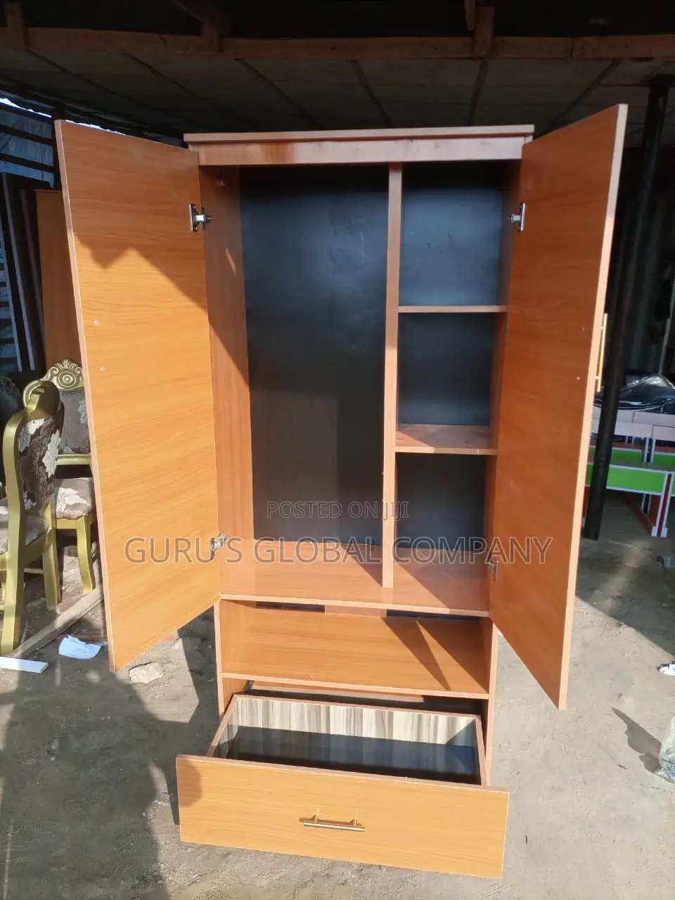 2 Door Carton Colour Luxury Wardrobe