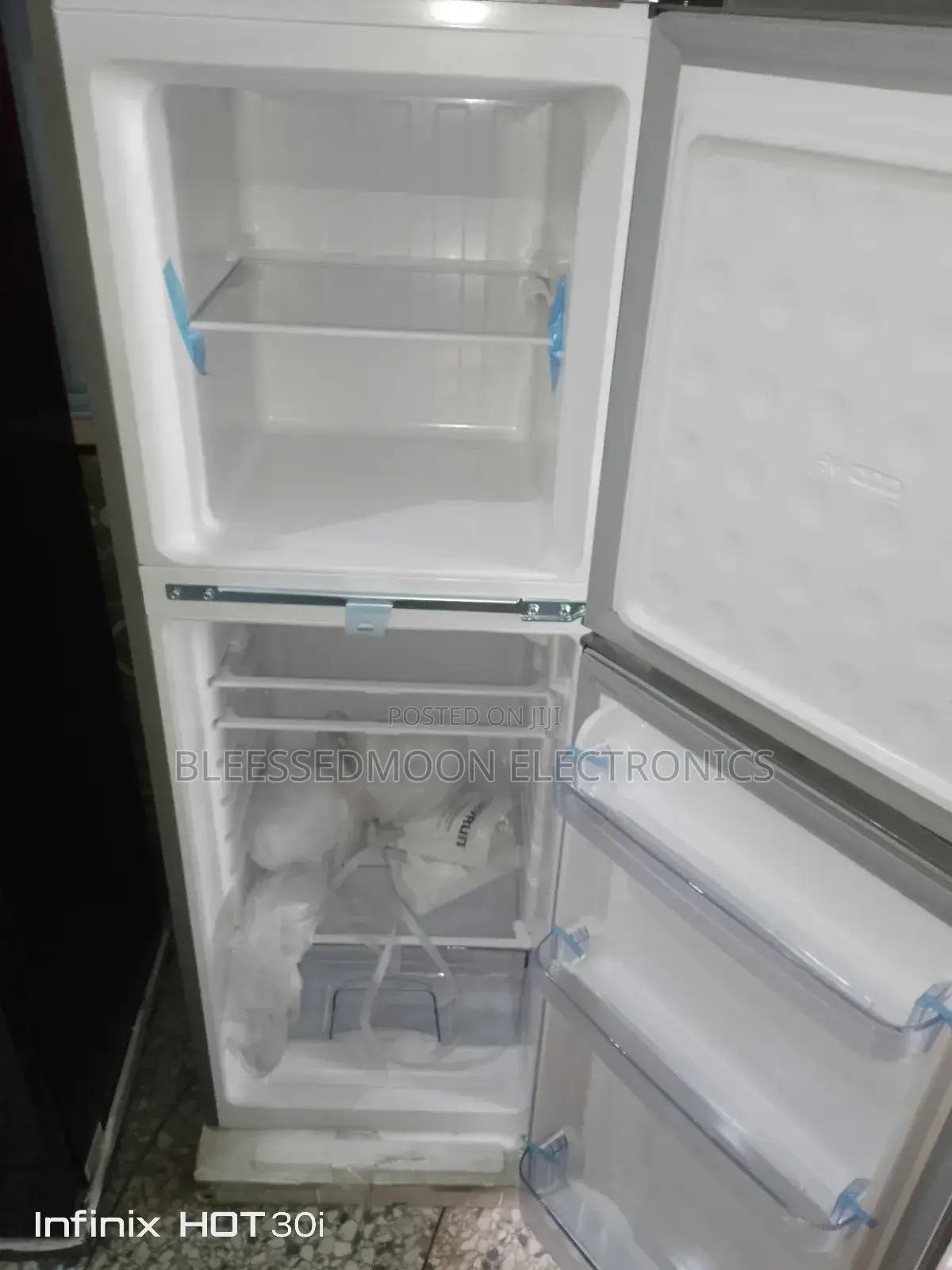 Skyrun Low Voltage Standing Fridge Double Door 3 Years W
