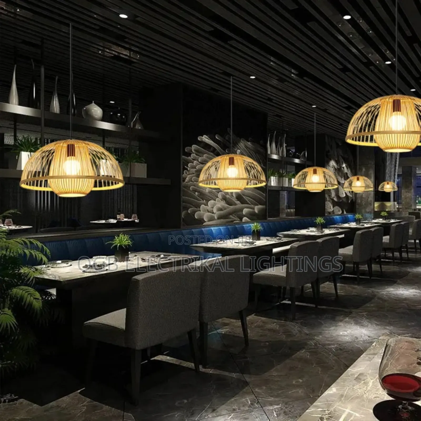 Bamboo Pendant Lamp