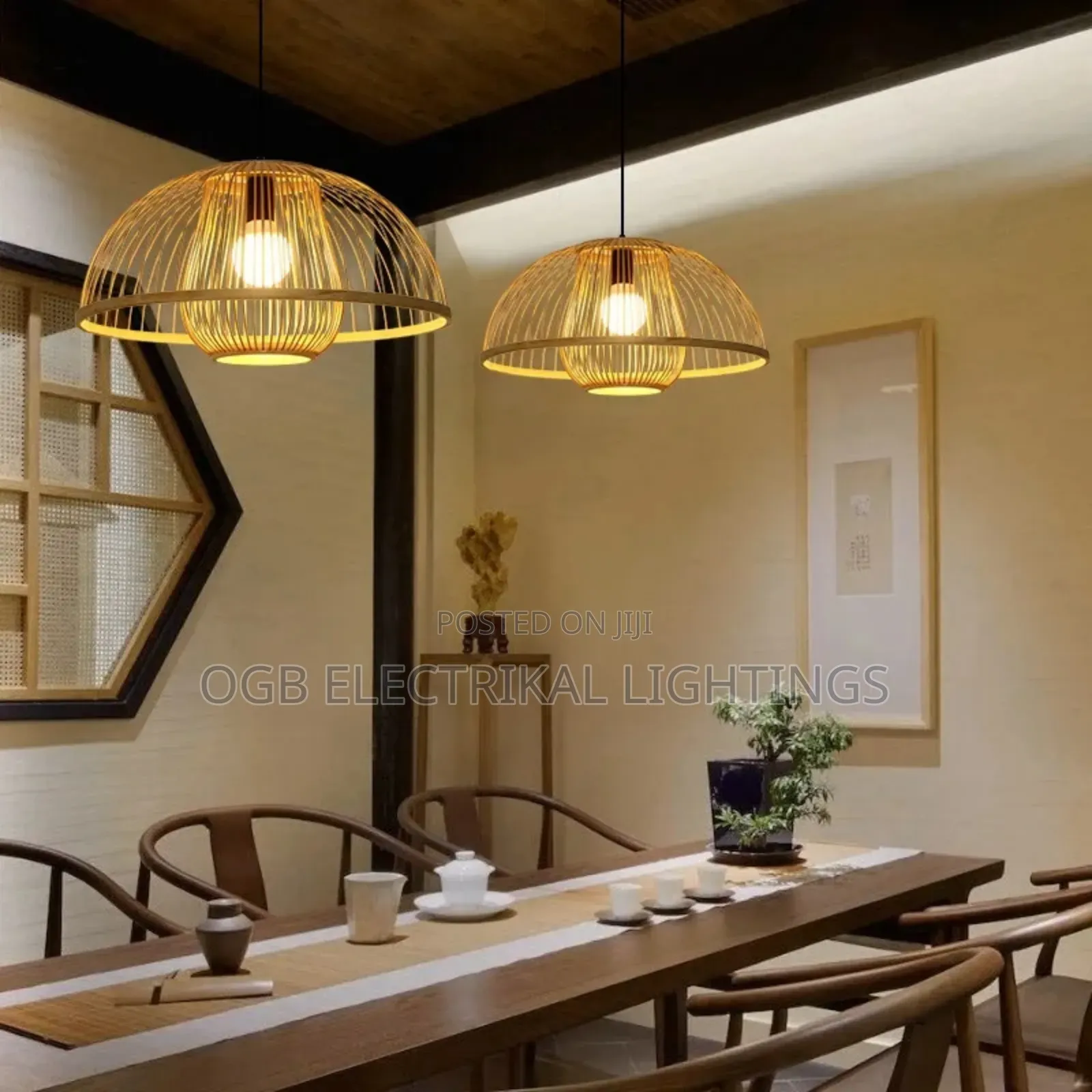 Bamboo Pendant Lamp