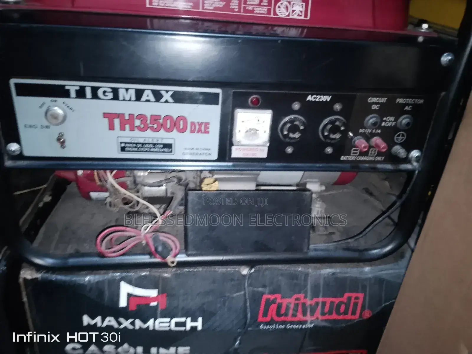 Tigmax Constant Japan Cooper Coil Generator 4kva 3 Years W