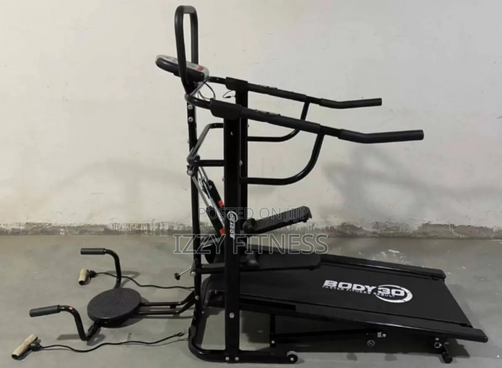 Manual Treadmill With Stepper and Twister