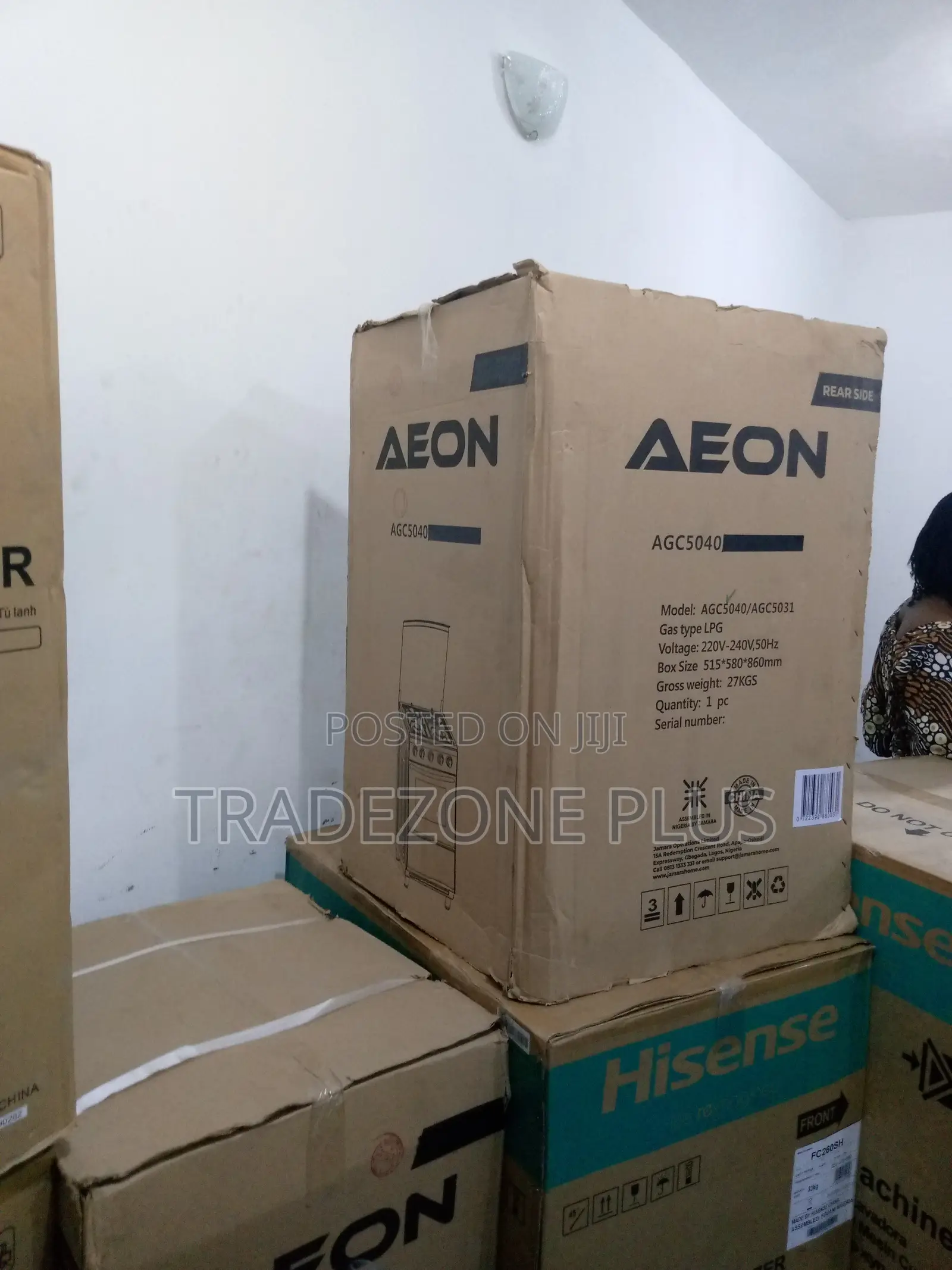 Brand New Aeon Gas Cooker