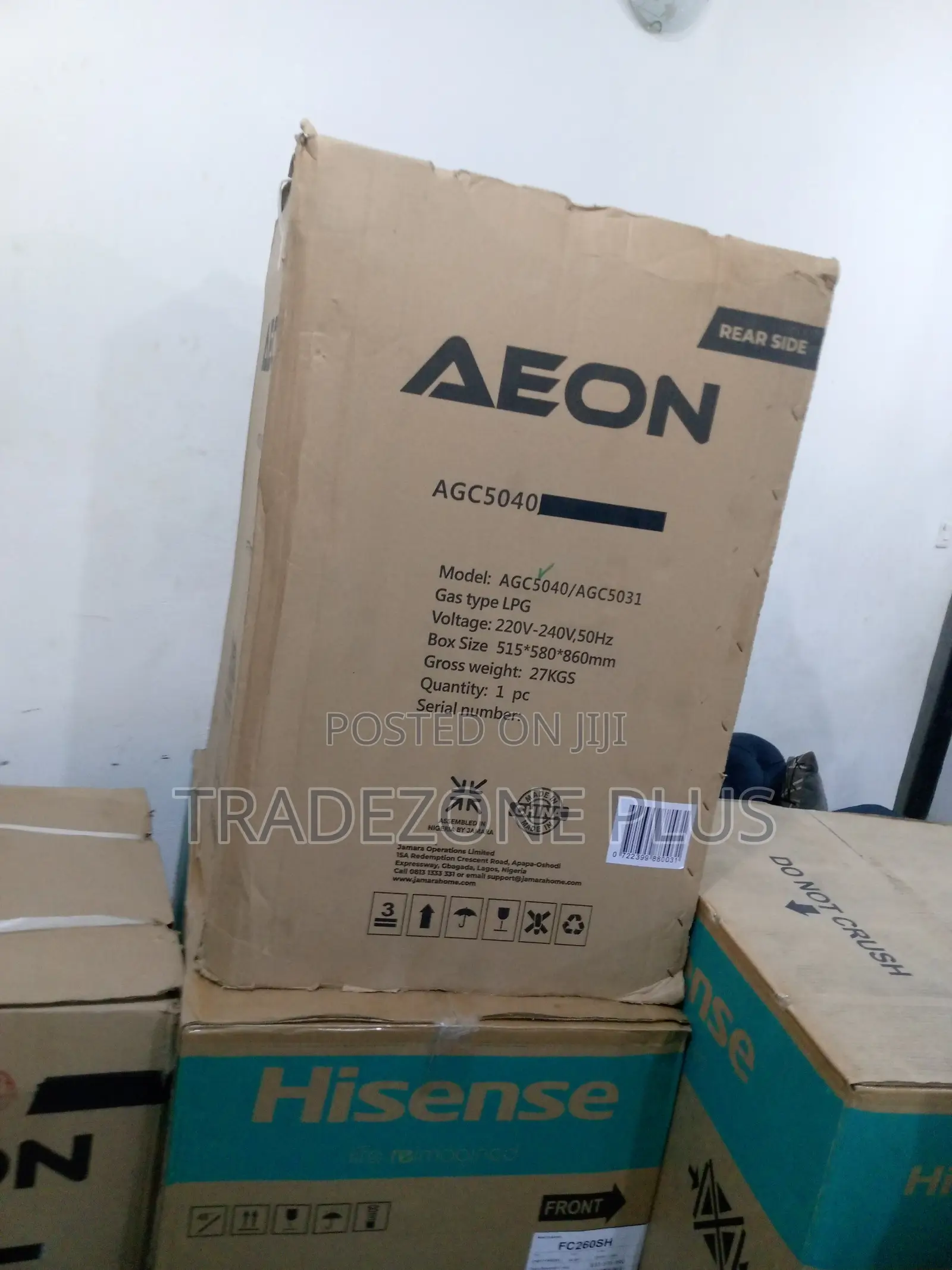 Brand New 4 Burner Eaon Gas Cooker