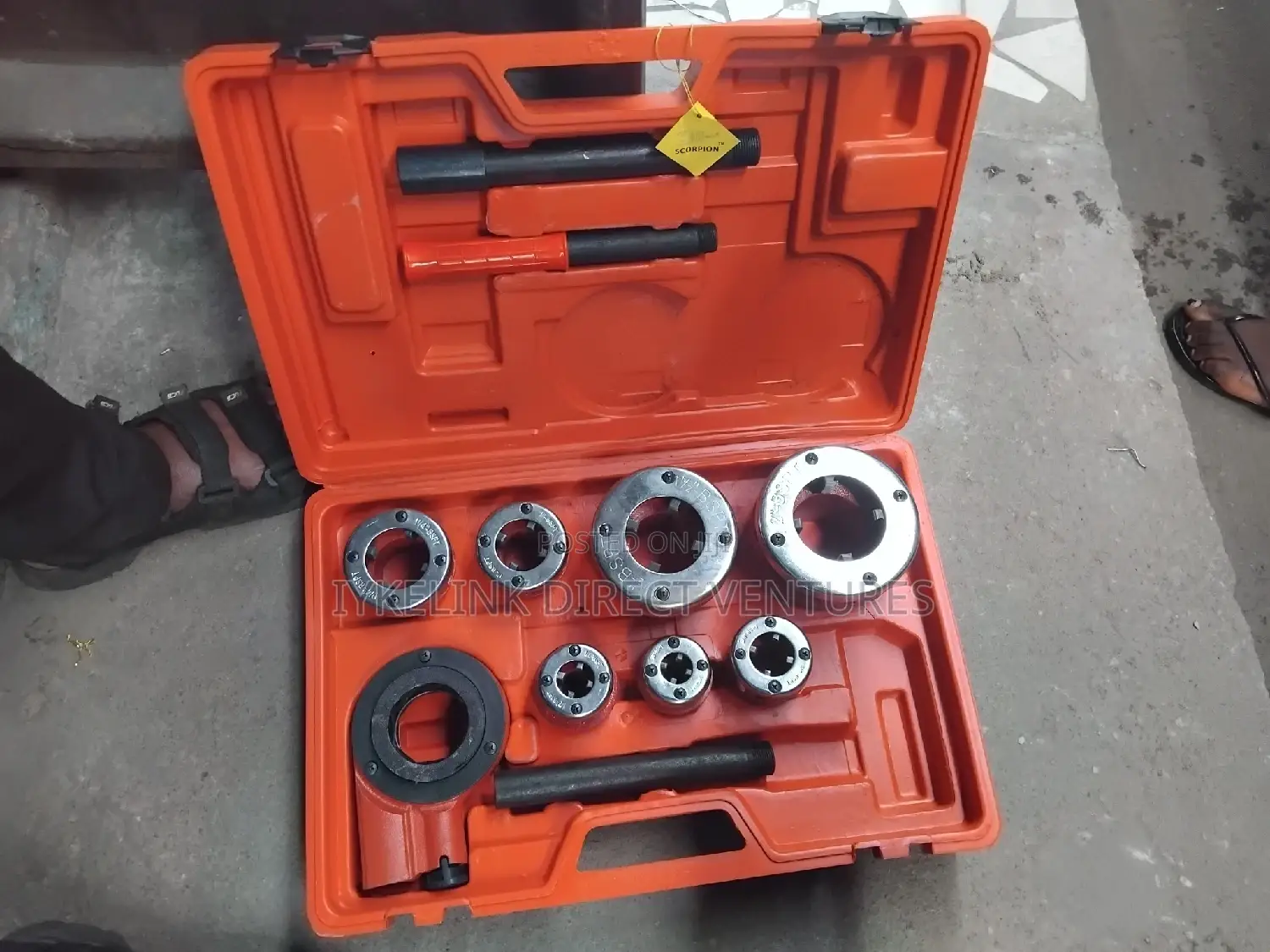 2" Rachet Thread Die Set 1/2 to 2"