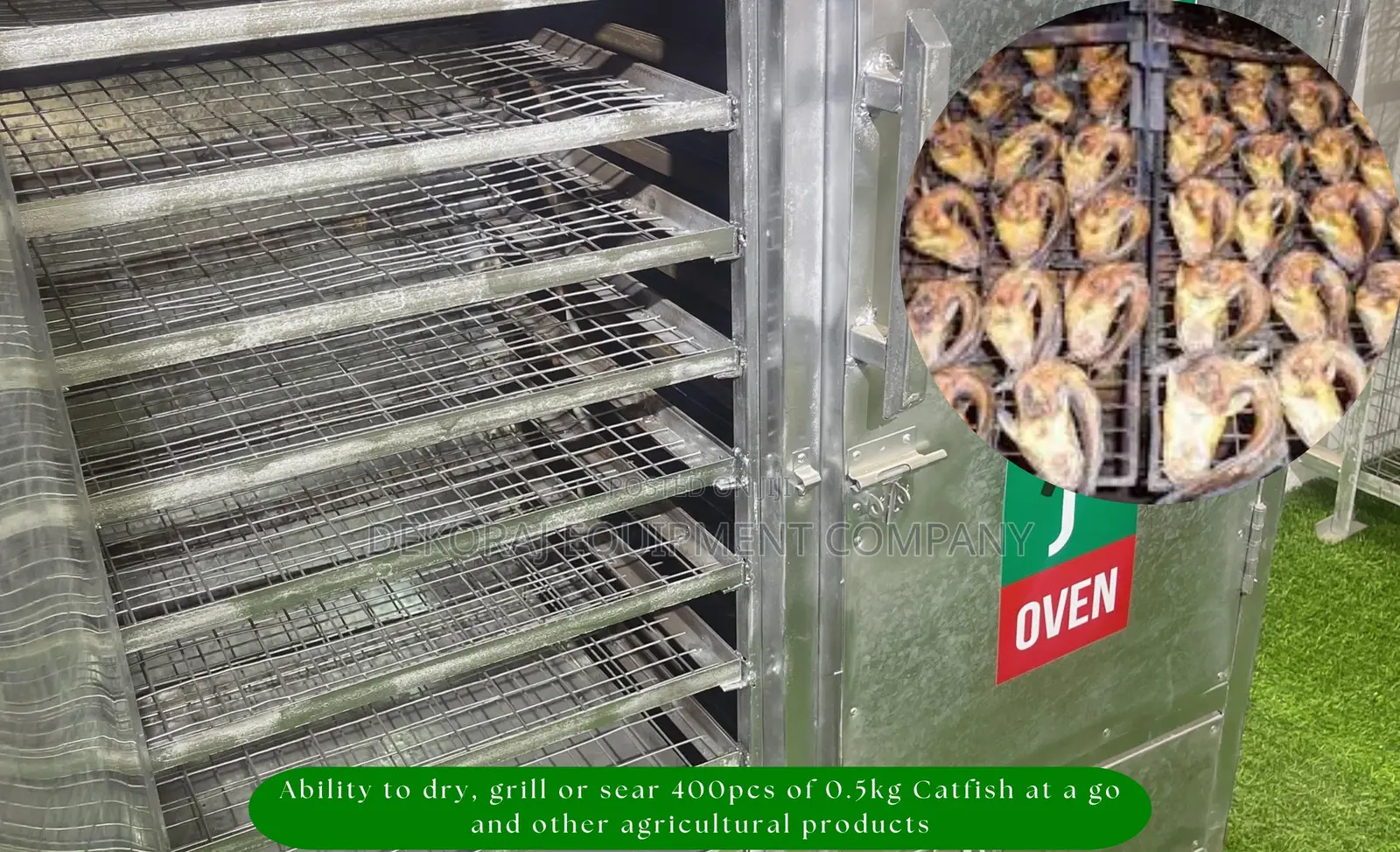 Dehydrate Big 400 Catfish At Once With Ease