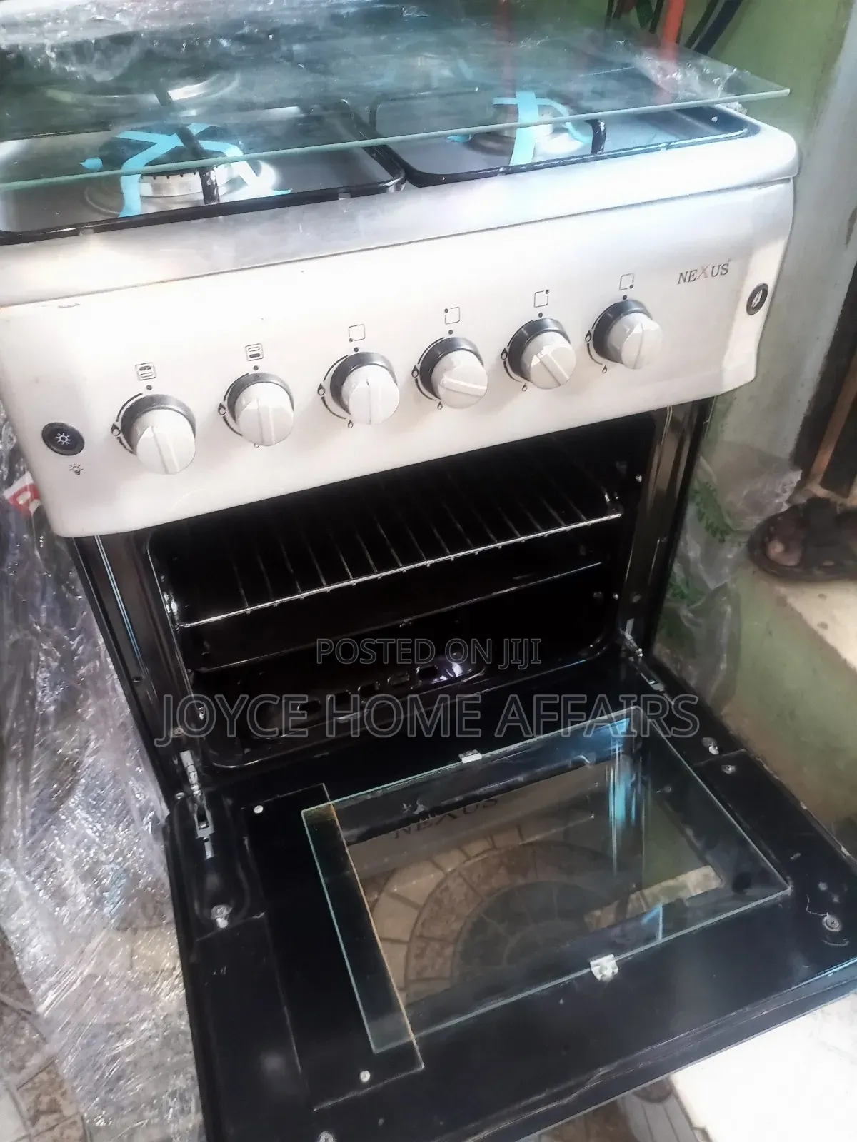 60 by 60 Standing Gas Cooker, 3 by 1