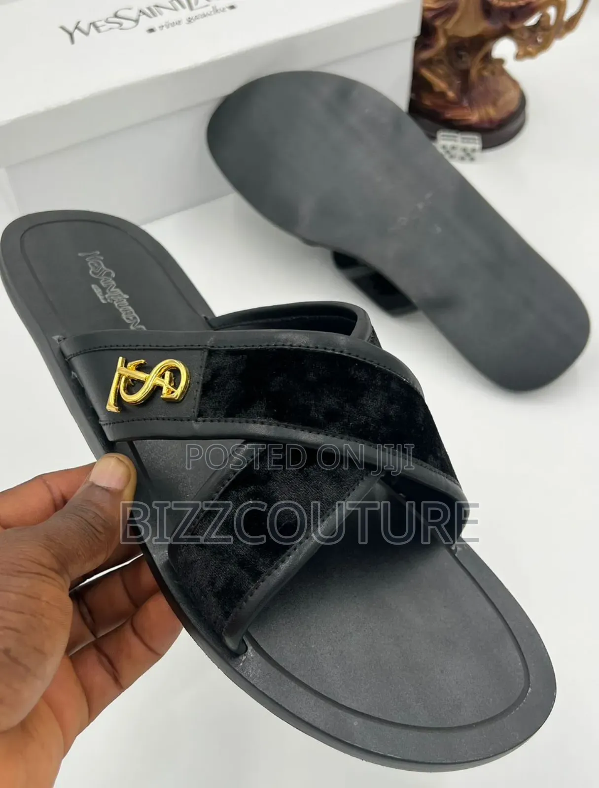 Original YVES SAINT LAURENT Slippers Available in Store
