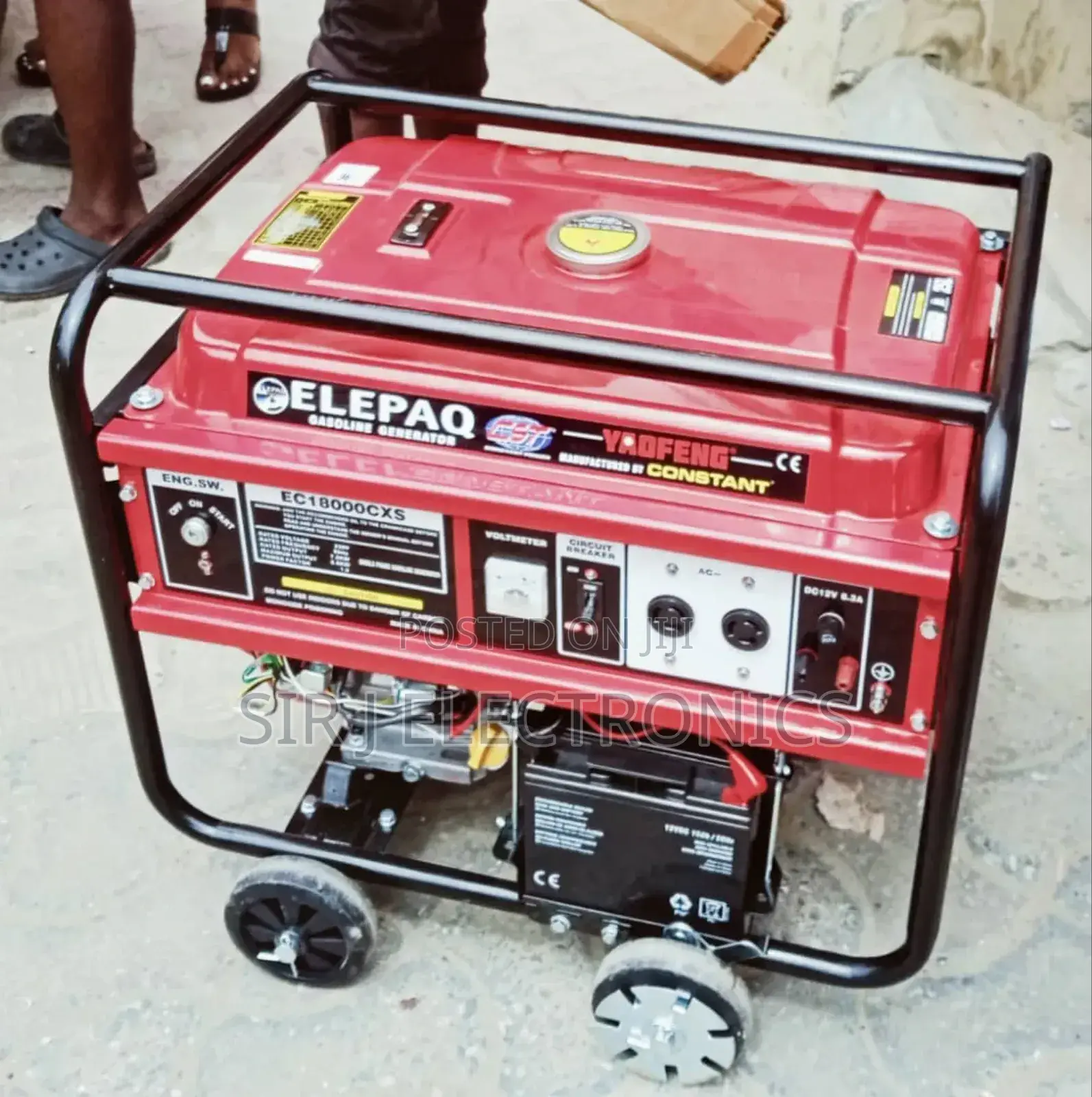 8KVA ELEPAQ CONSTANT Keystart Petrol Generator 100% Copper